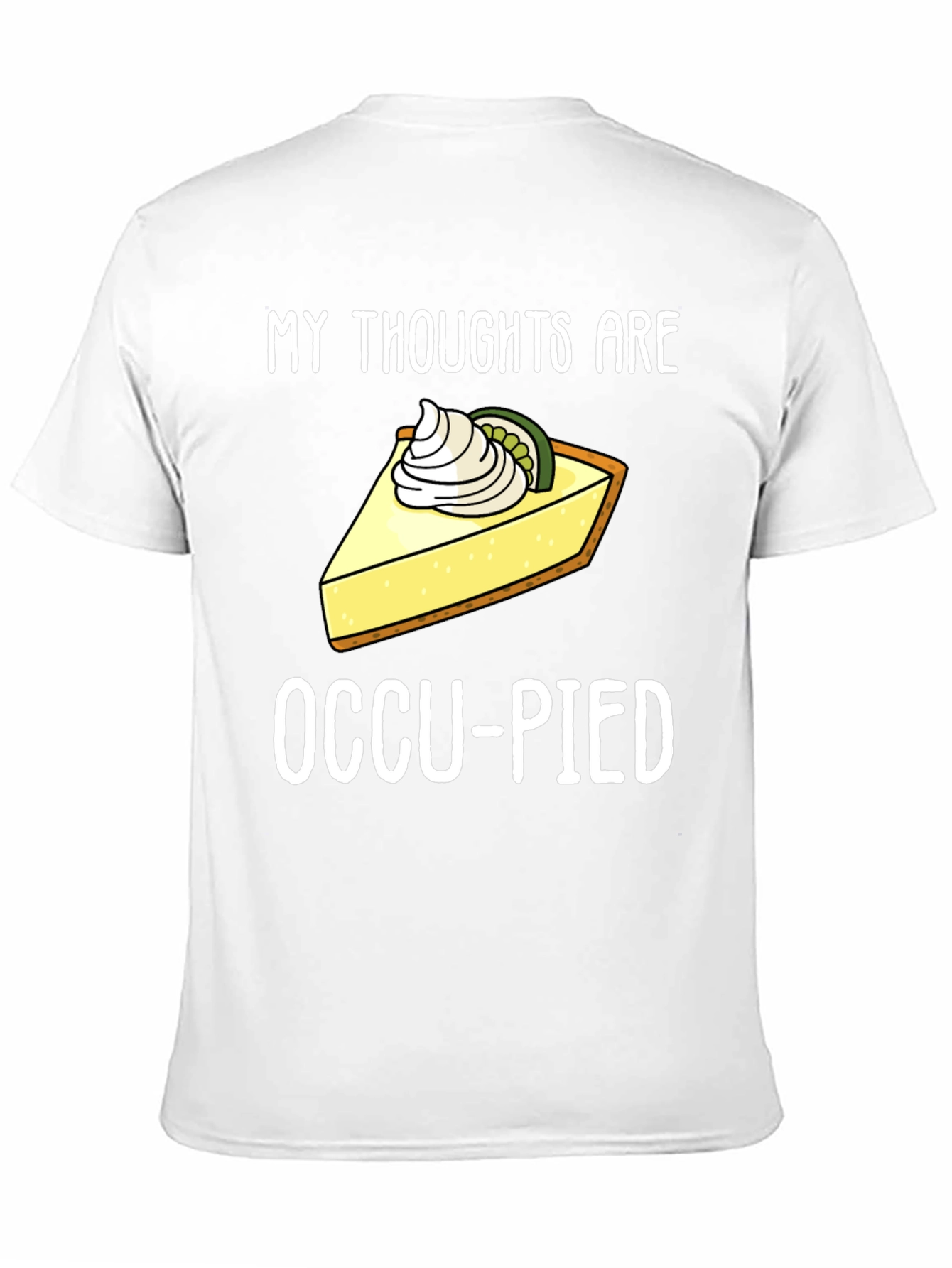 Black Occu-pied Funny Foodie Humor Graphic Tee view 11