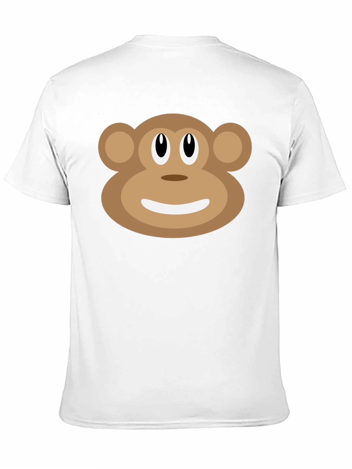 Black Monkey Face Graphic T-Shirt - Fun & Casual view 11