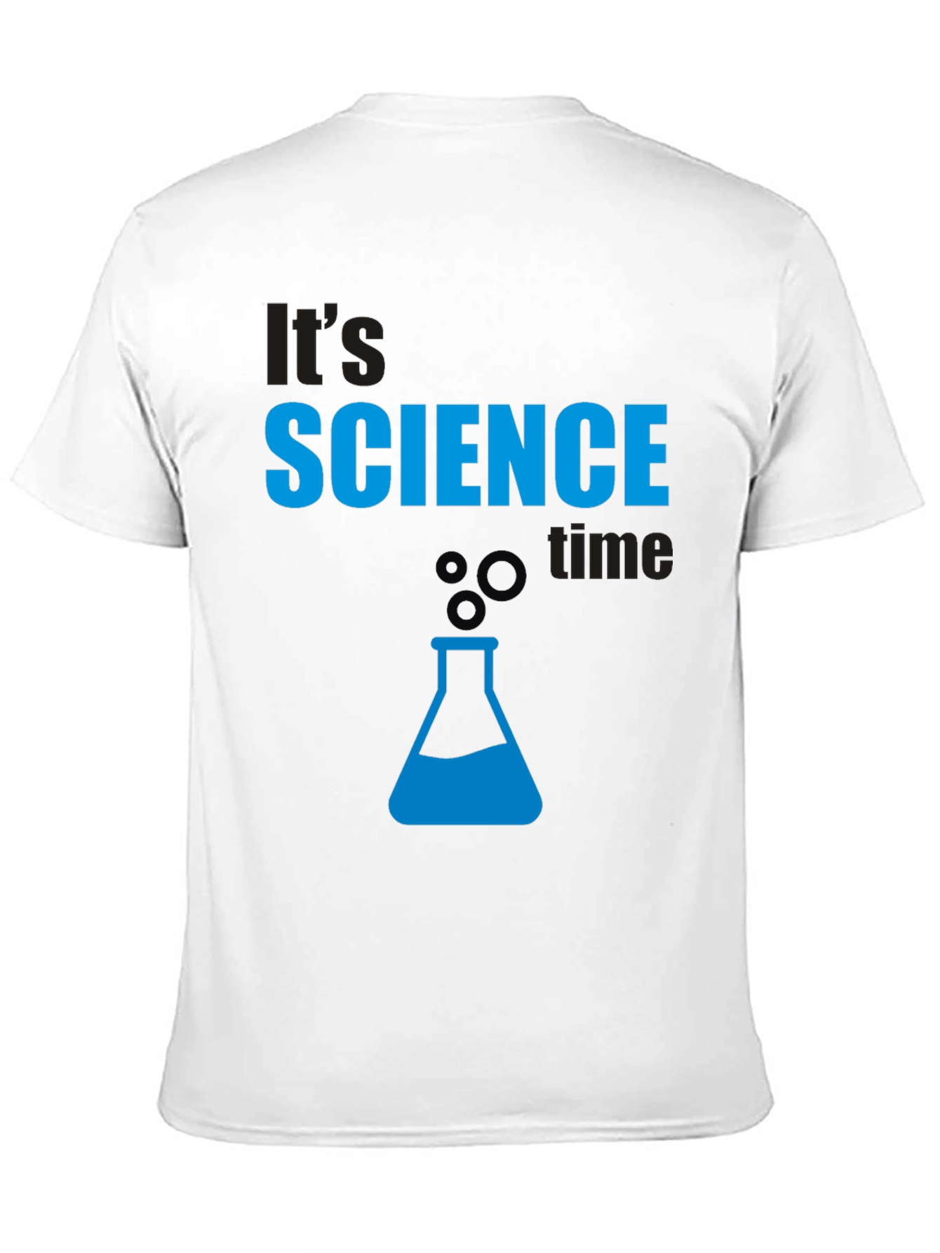 Black It's Science Time T-Shirt view 11