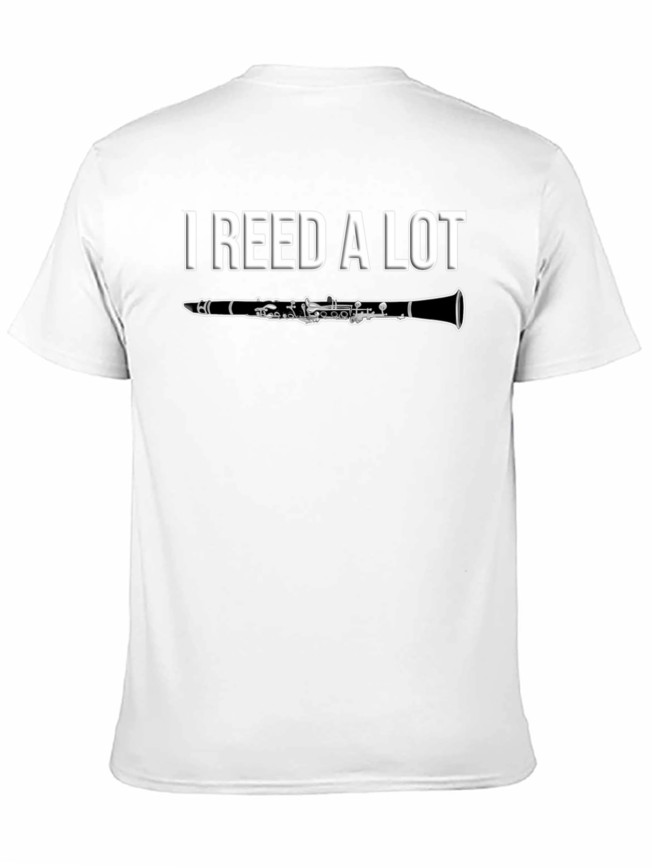 Black I Reed A Lot Clarinet T-Shirt - Musician Gift view 11