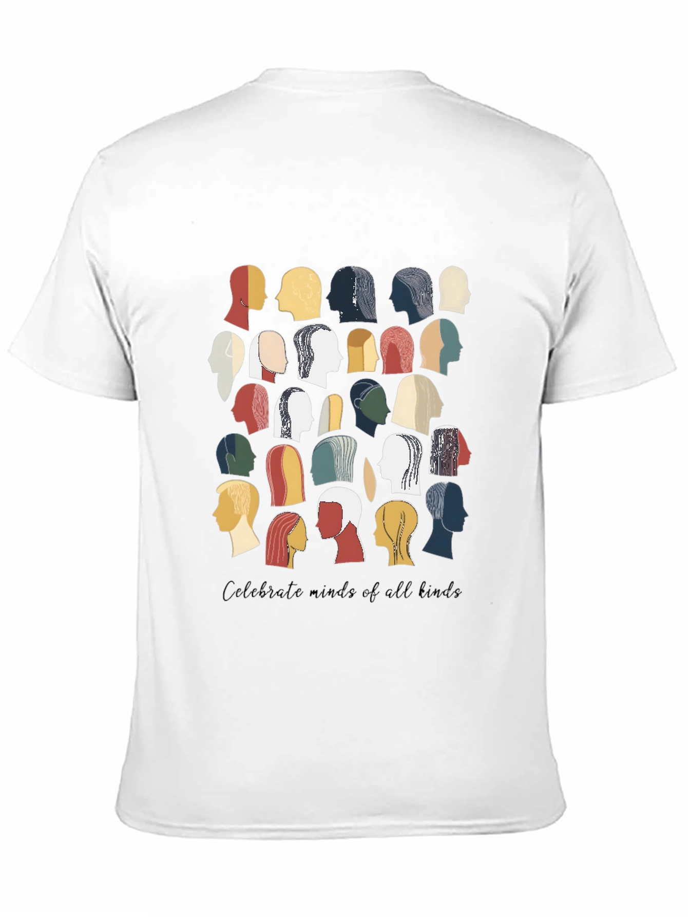 Black Diverse Minds Graphic Tee - Celebrate Inclusivity view 11
