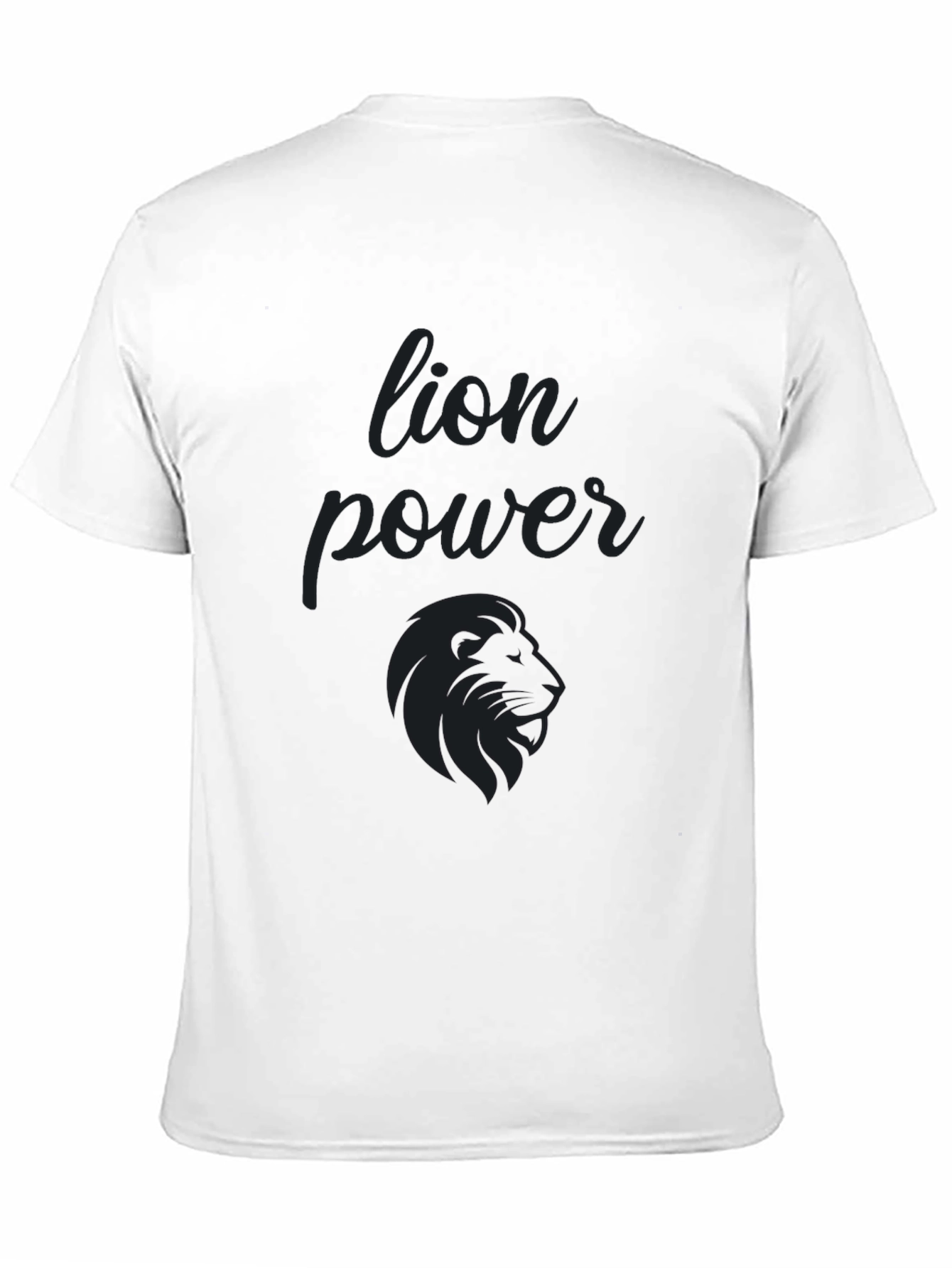 Black Lion Power Graphic Tee - Black view 11