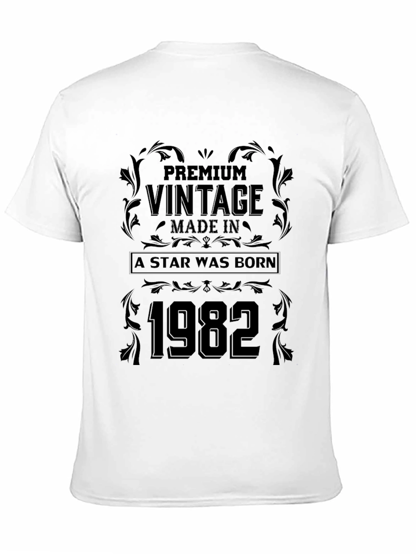 Black Premium Vintage 1982 T-Shirt view 11