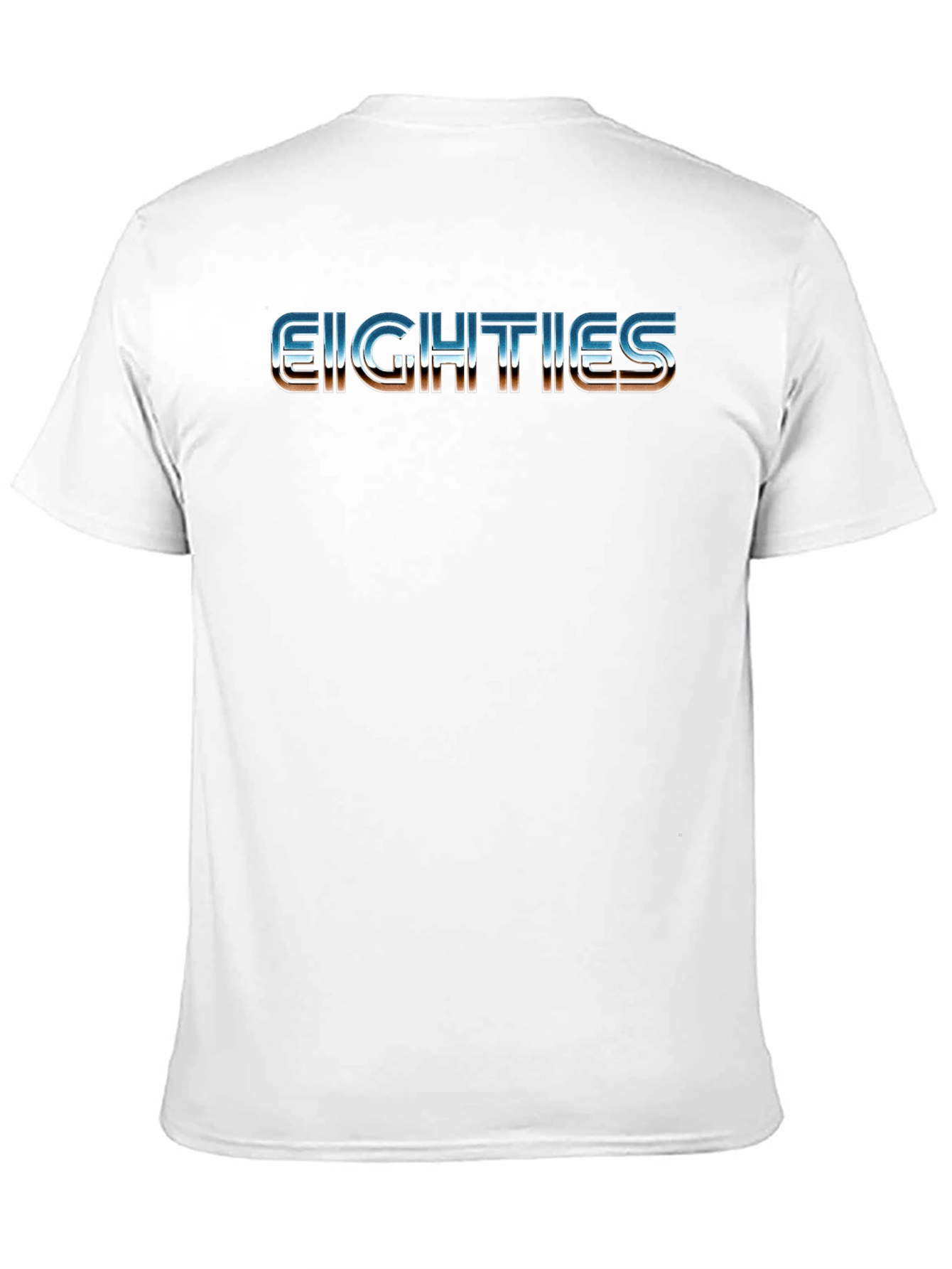 Black Retro Eighties T-Shirt - Classic 80s Style view 11