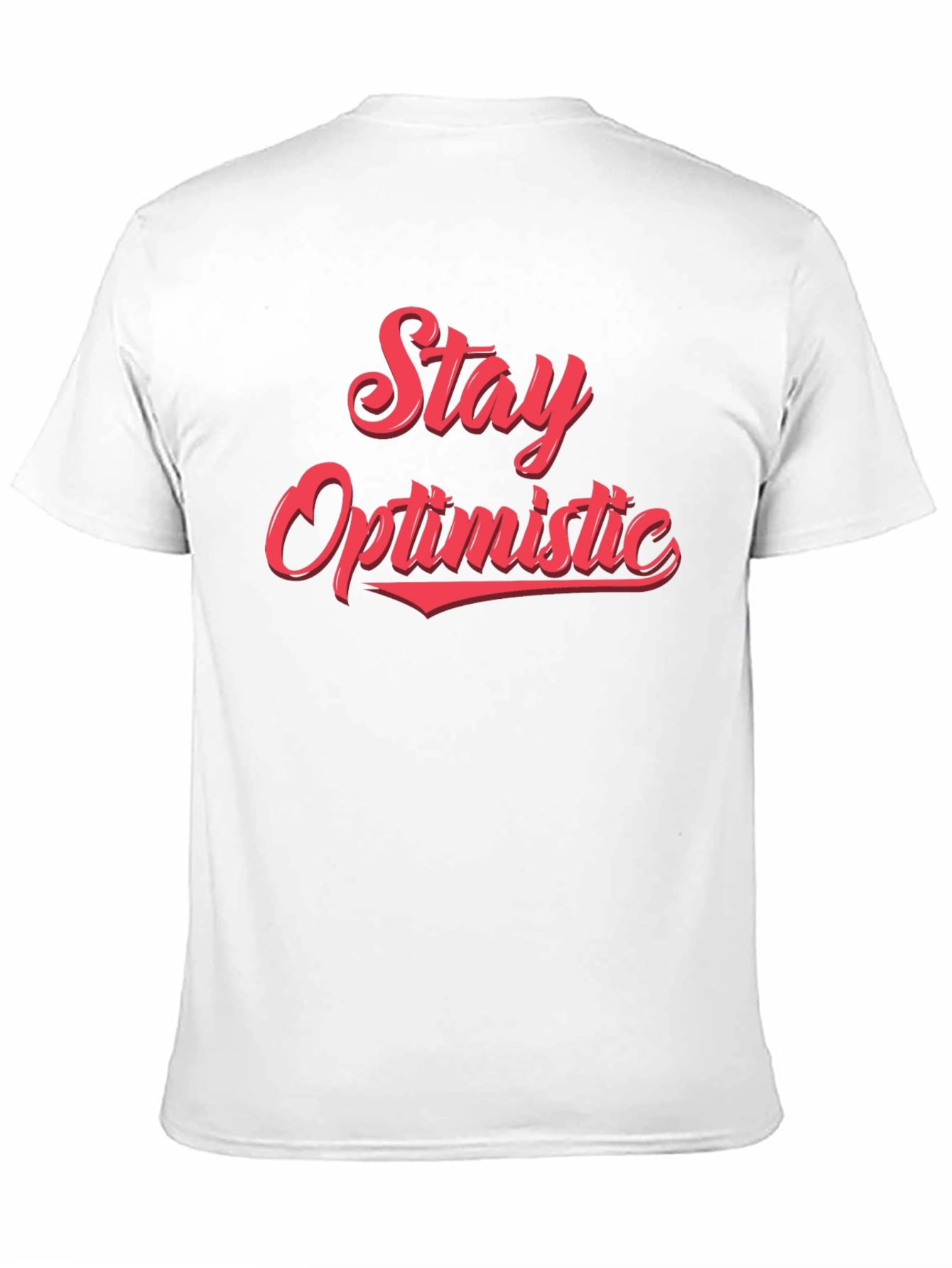 Black Stay Optimistic T-Shirt - Black view 11