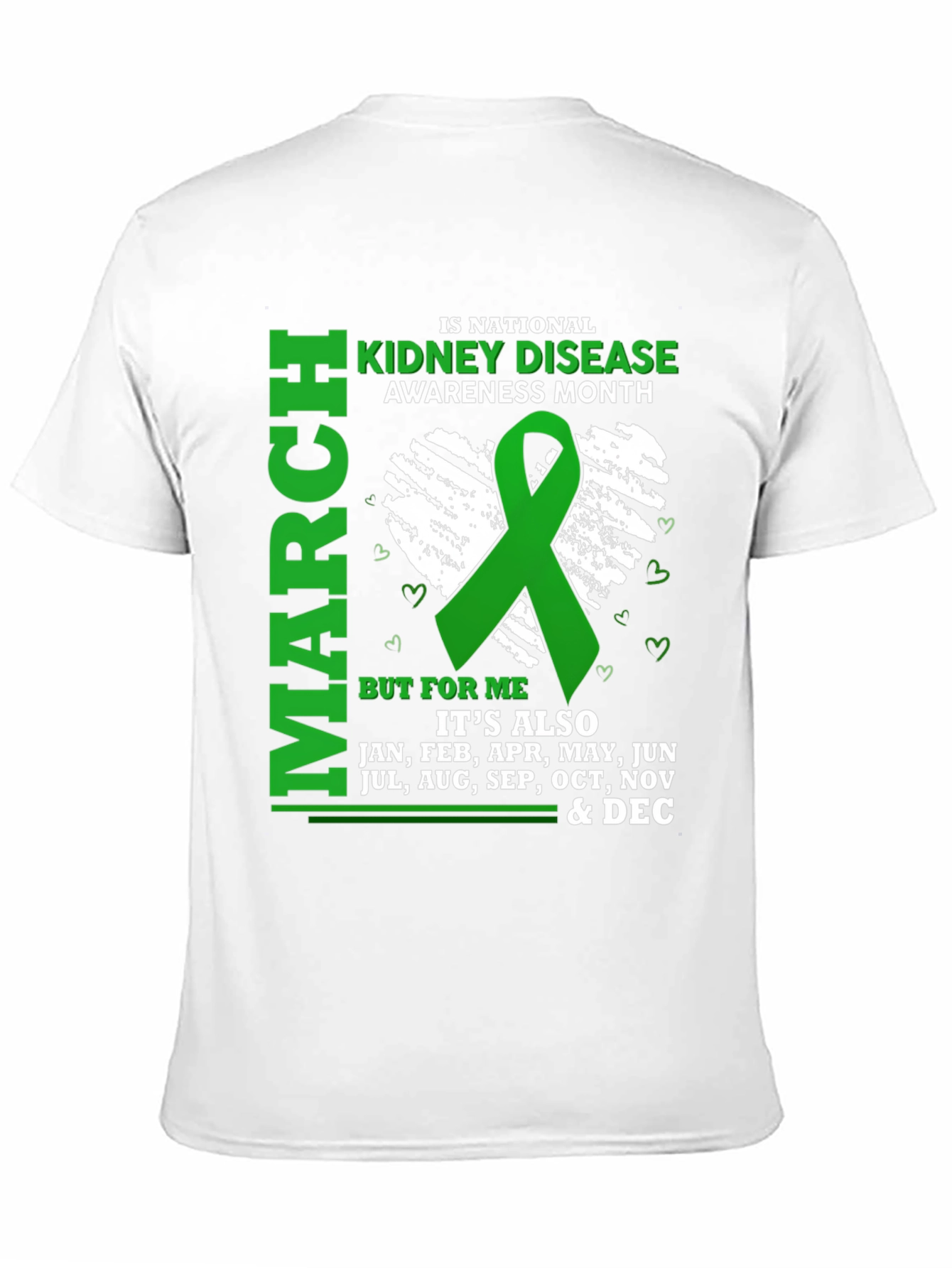 Black Kidney Disease Awareness Month T-Shirt view 11