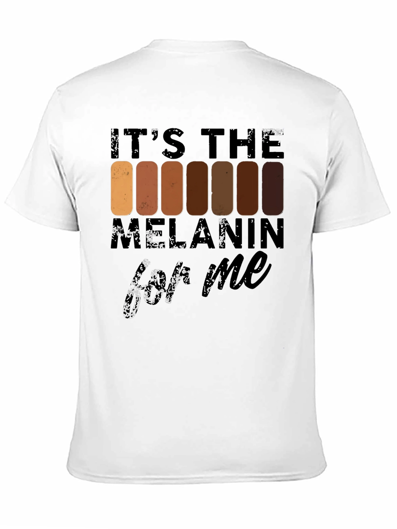 Black Melanin T-Shirt - It's The Melanin For Me view 11