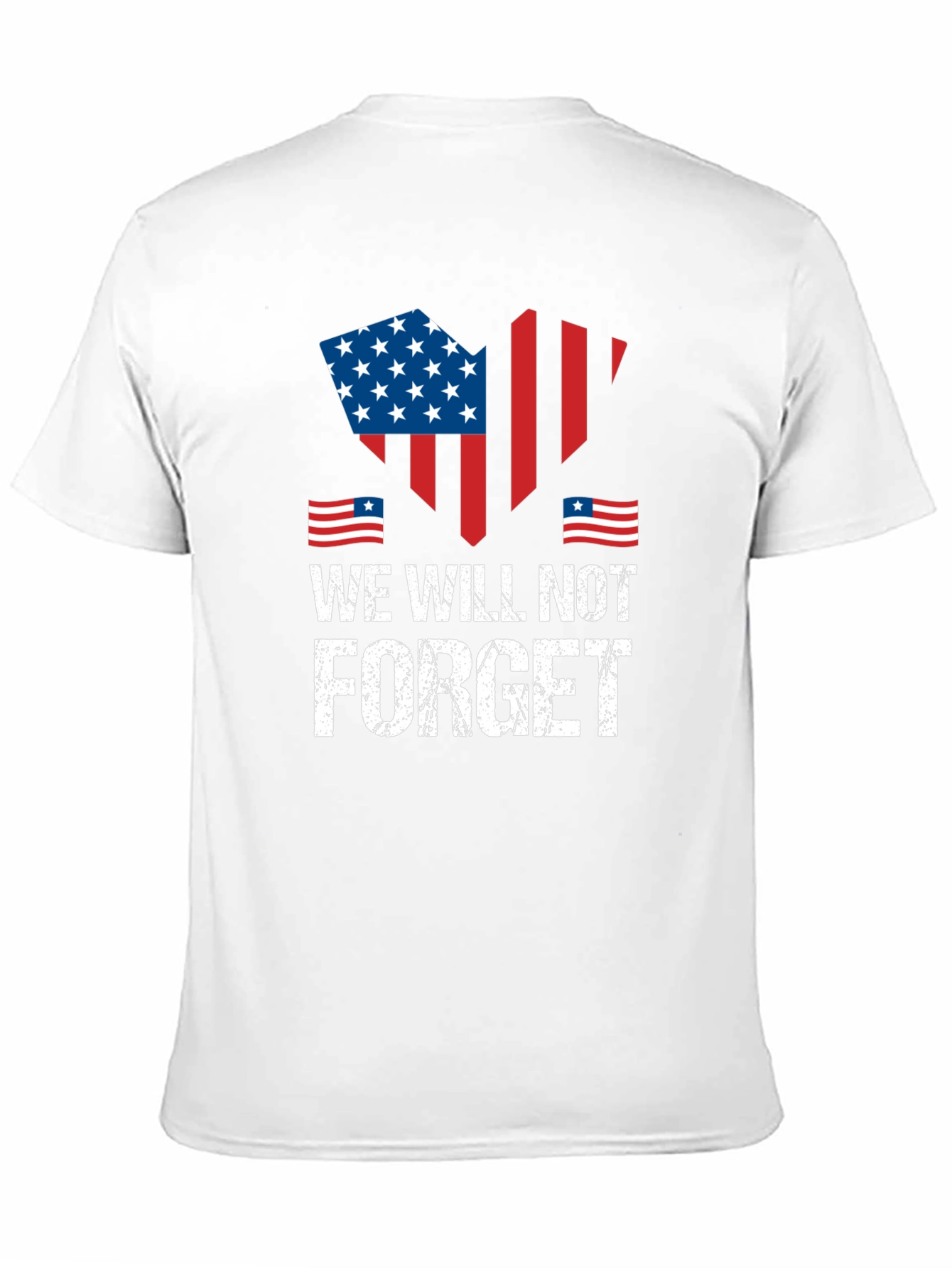 Black We Will Not Forget Patriotic T-Shirt view 11