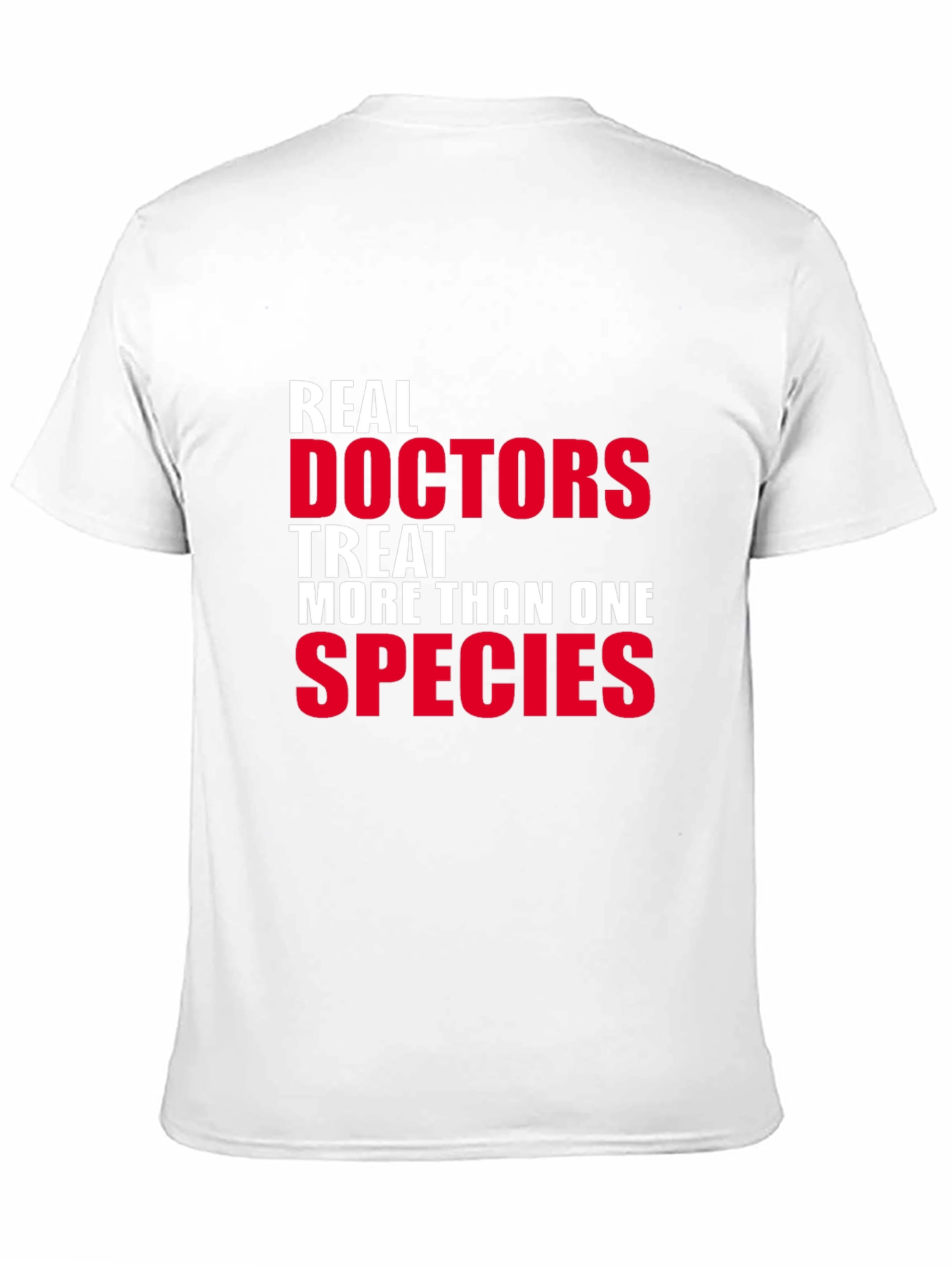 Black Real Doctors Treat More Than One Species T-Shirt view 11