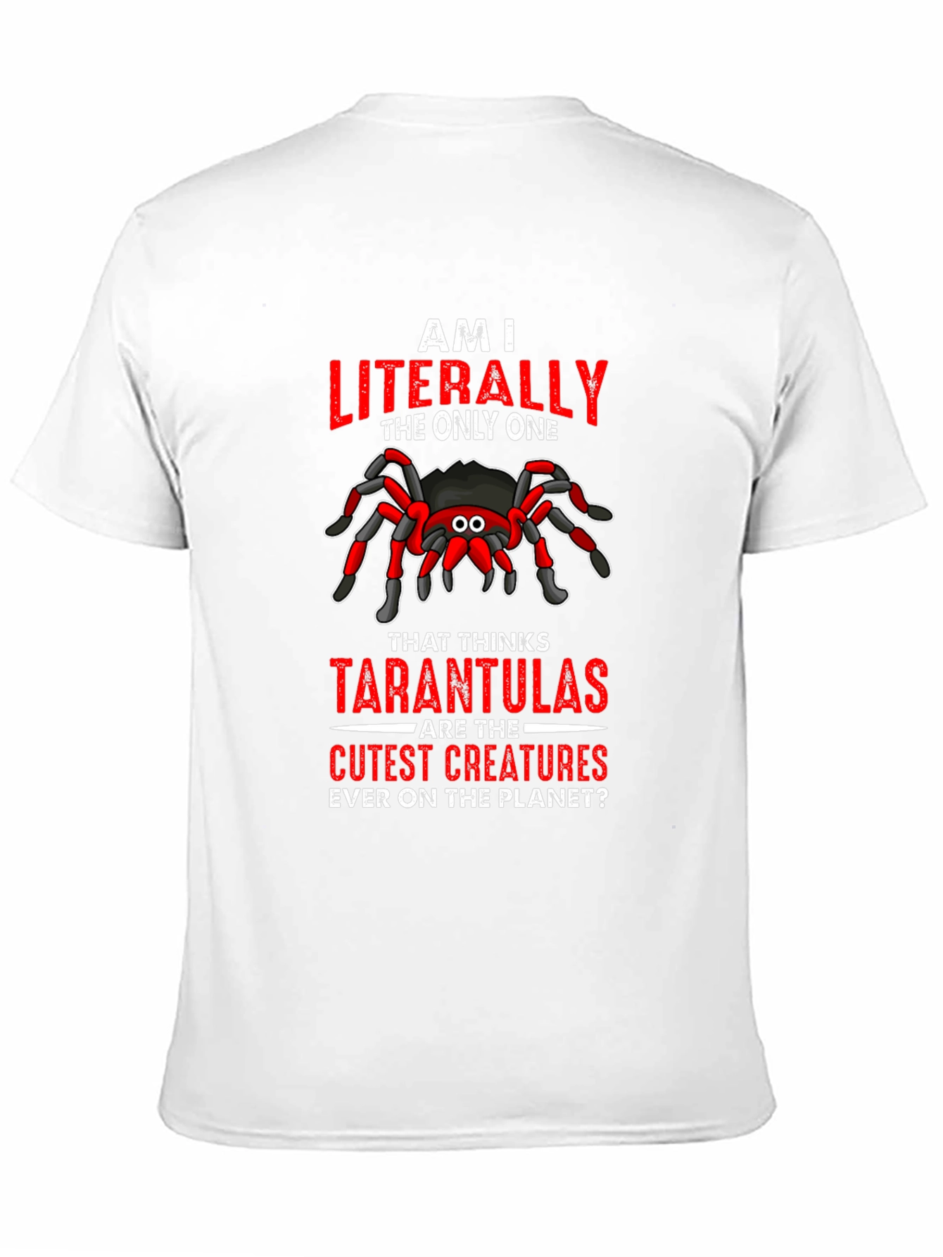 Black Tarantula Lover's Graphic T-Shirt view 11