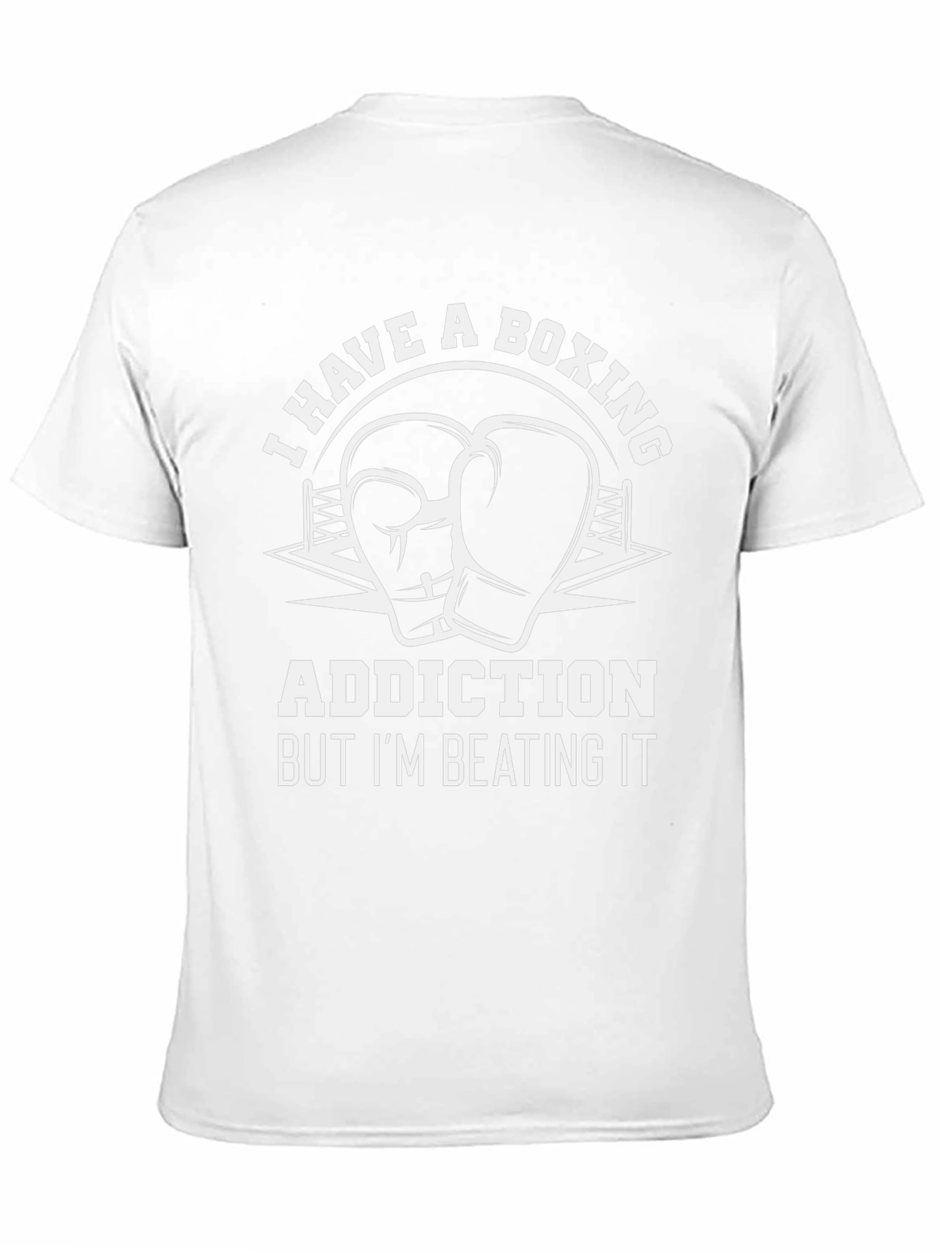 Boxing Addiction T-Shirt - Funny Gym Workout Tee - 11