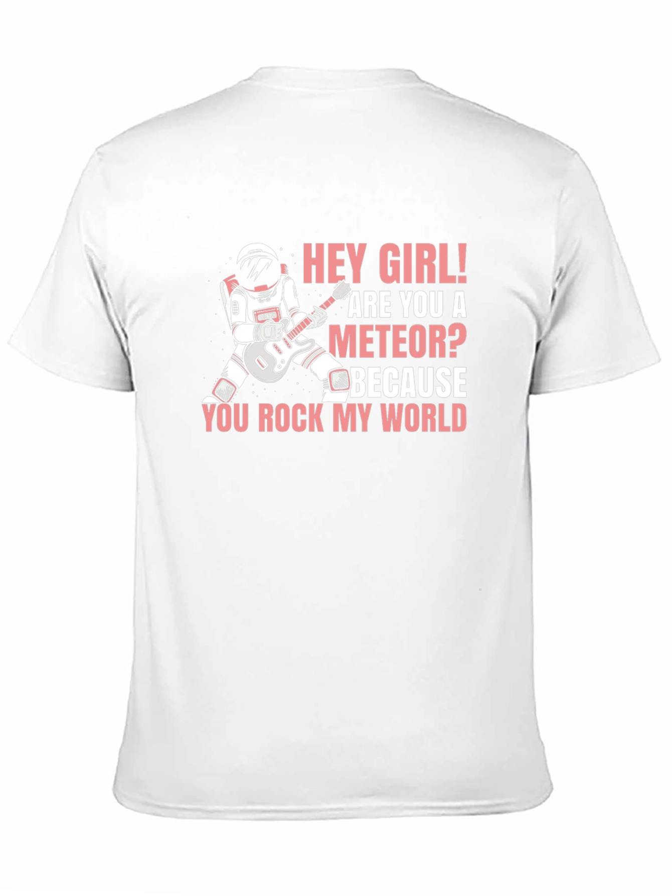 Black Hey Girl Meteor T-Shirt view 11