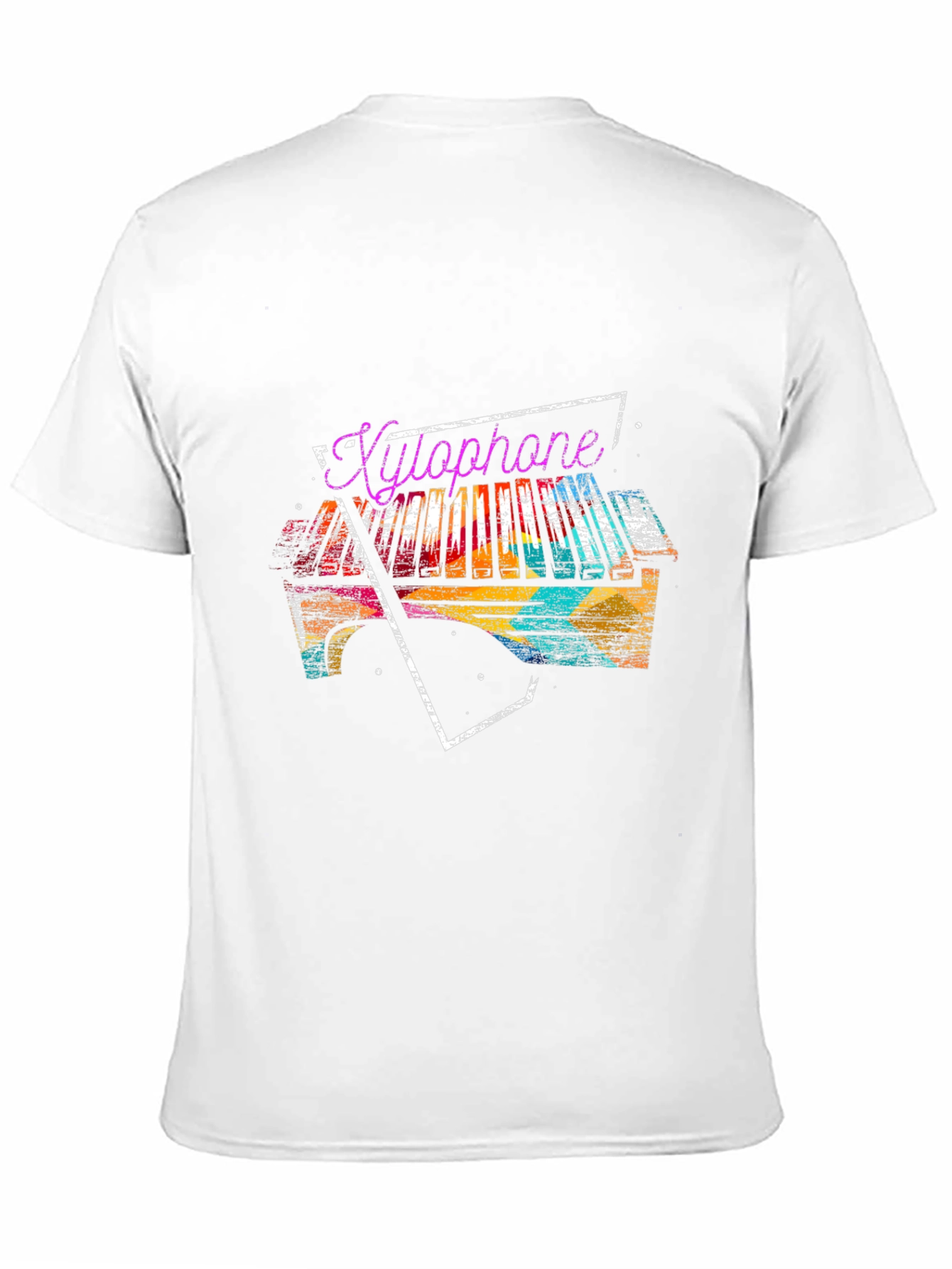 Black Xylophone Graphic Print Tee view 11