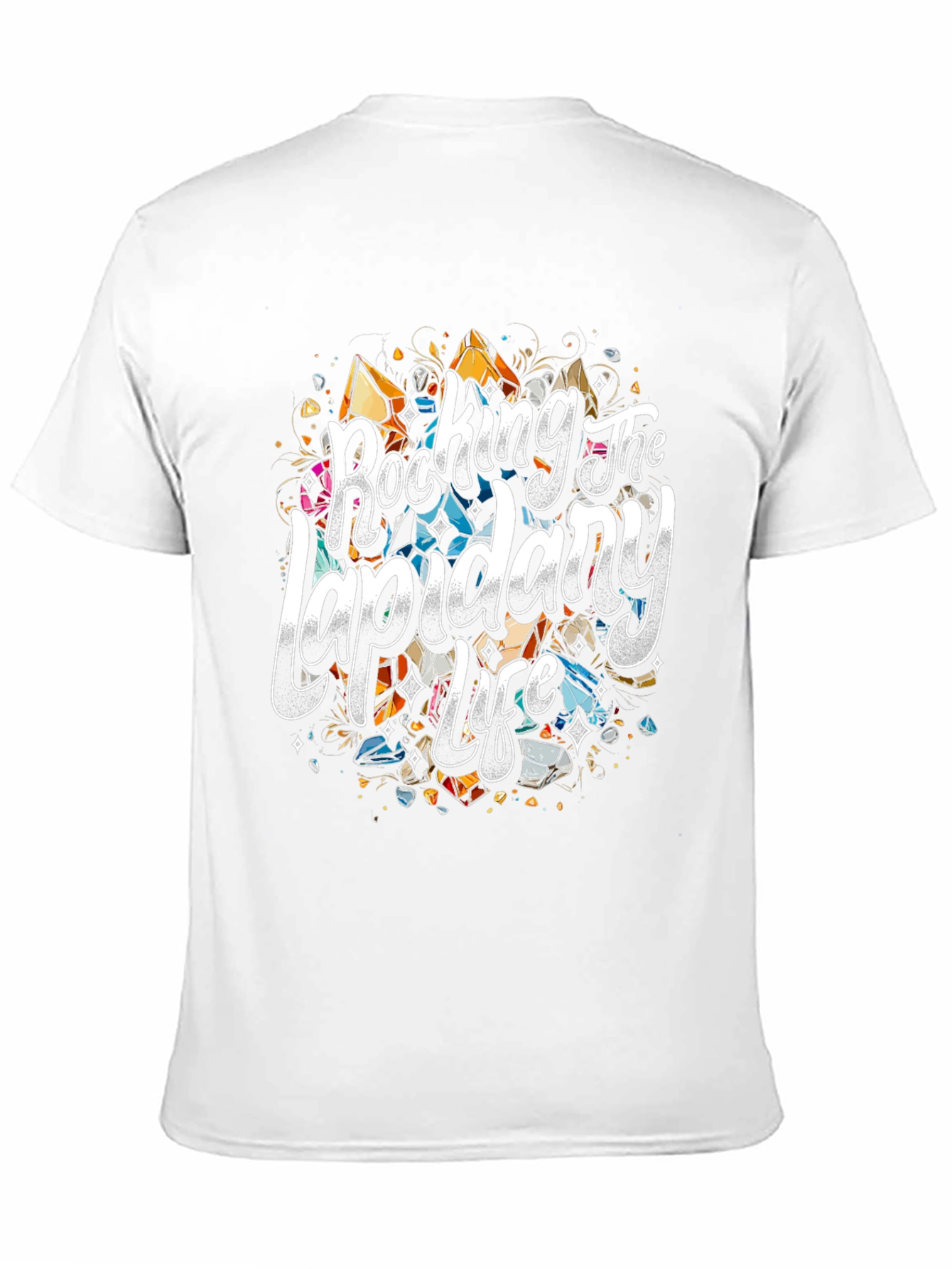 Black Rocking The Lapidary Life T-Shirt view 11