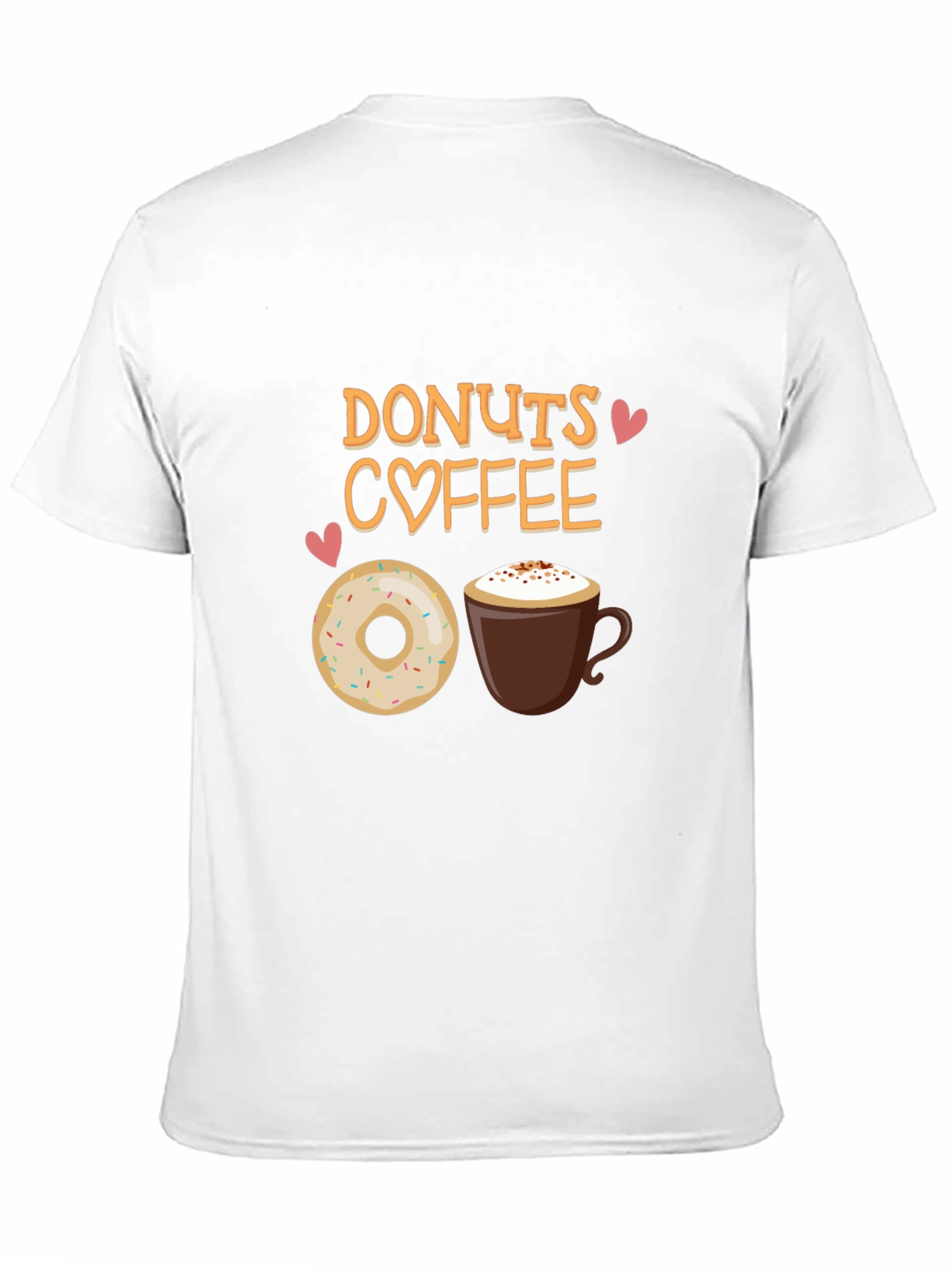 Black Donuts Coffee T-Shirt - Cute Foodie Tee view 11
