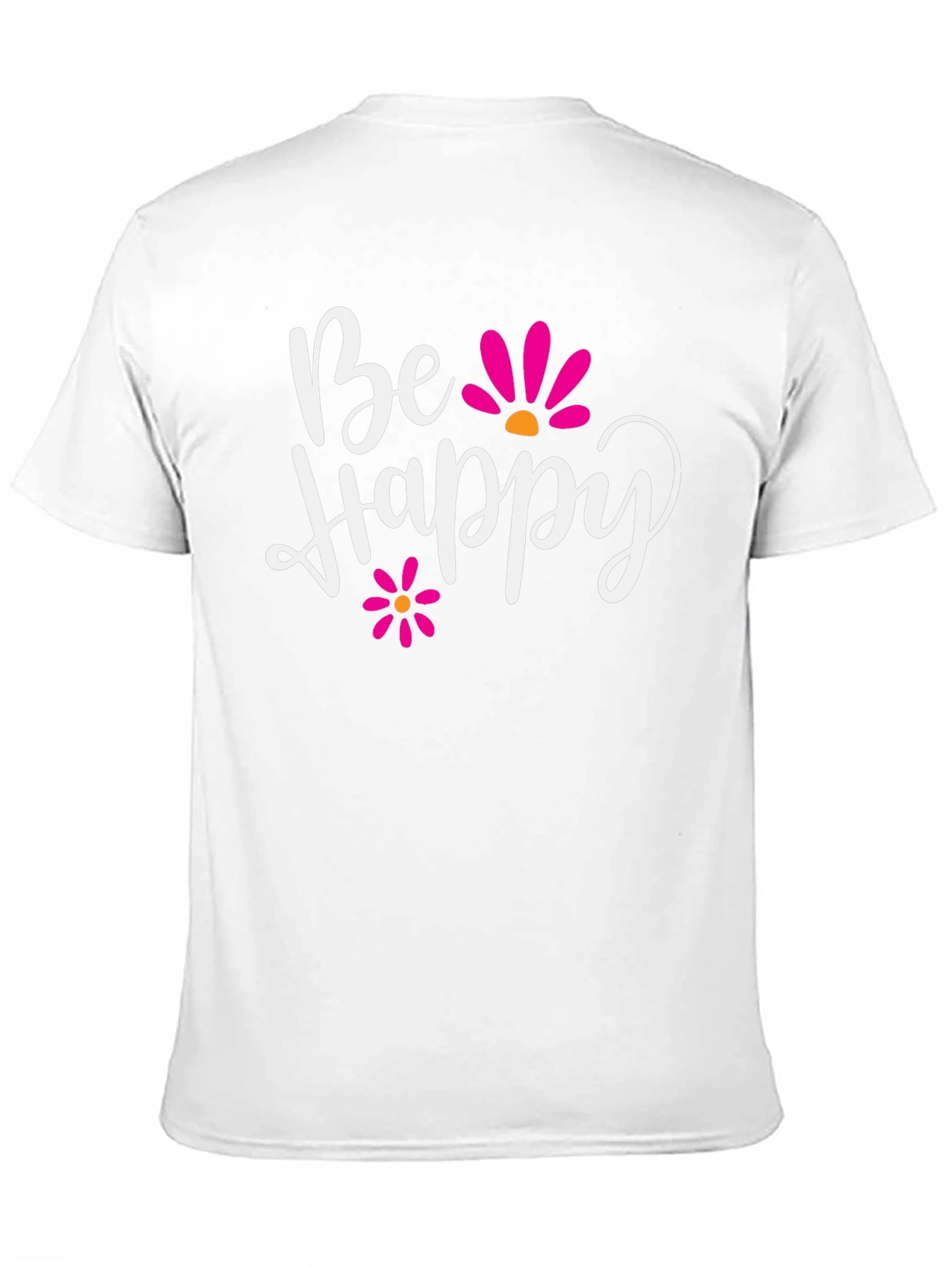 Black Be Happy Graphic Tee - Positive Vibes view 11