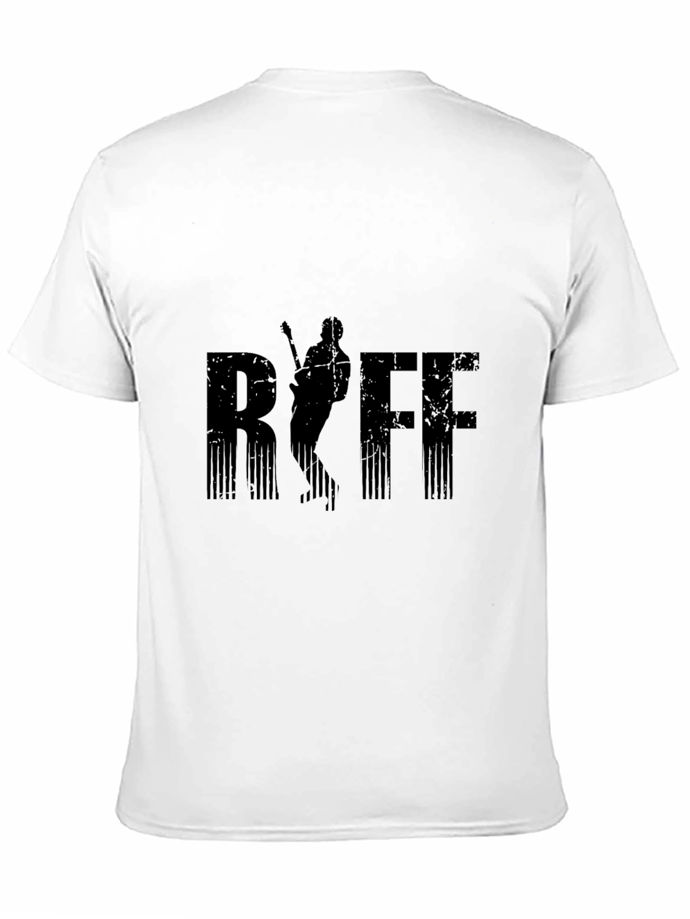 Black Black RSFF Guitarist Graphic T-Shirt view 11