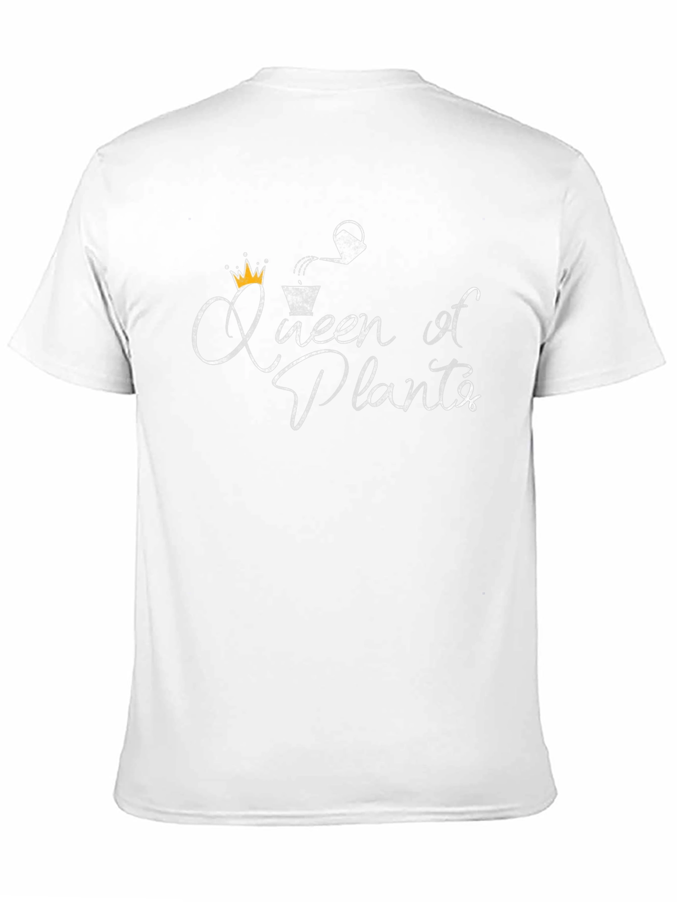 Black Queen of Plants Graphic T-Shirt - Black Cotton Tee view 11