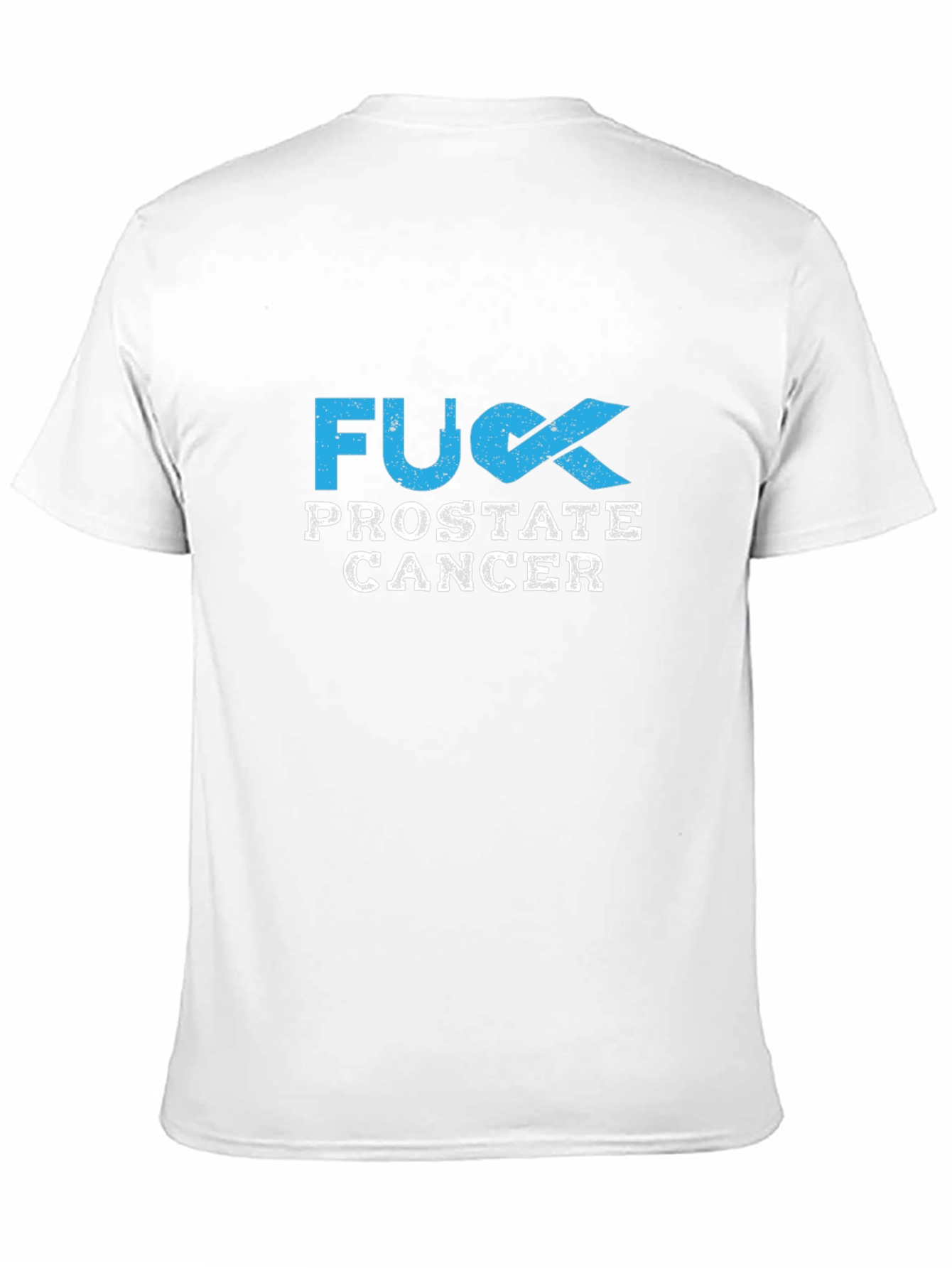 Black Fight Prostate Cancer T-Shirt - Black view 11
