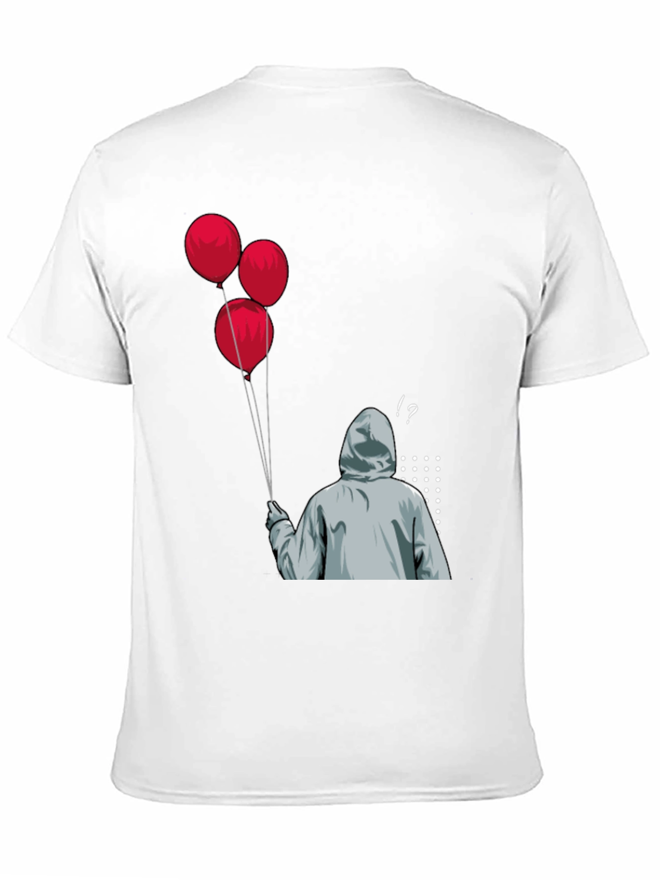 IT Pennywise T-Shirt: Red Balloons & Creepy Clown Design - 11