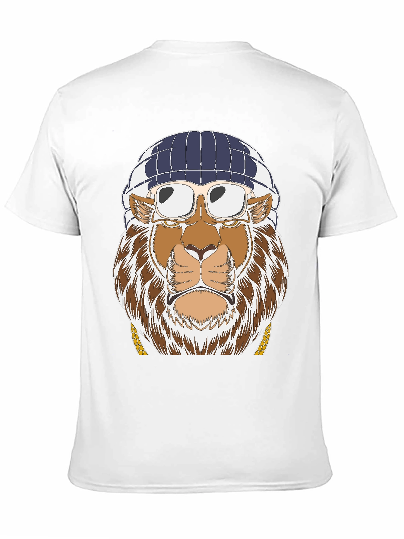 Black Cool Lion Graphic T-Shirt - Streetwear Style view 11