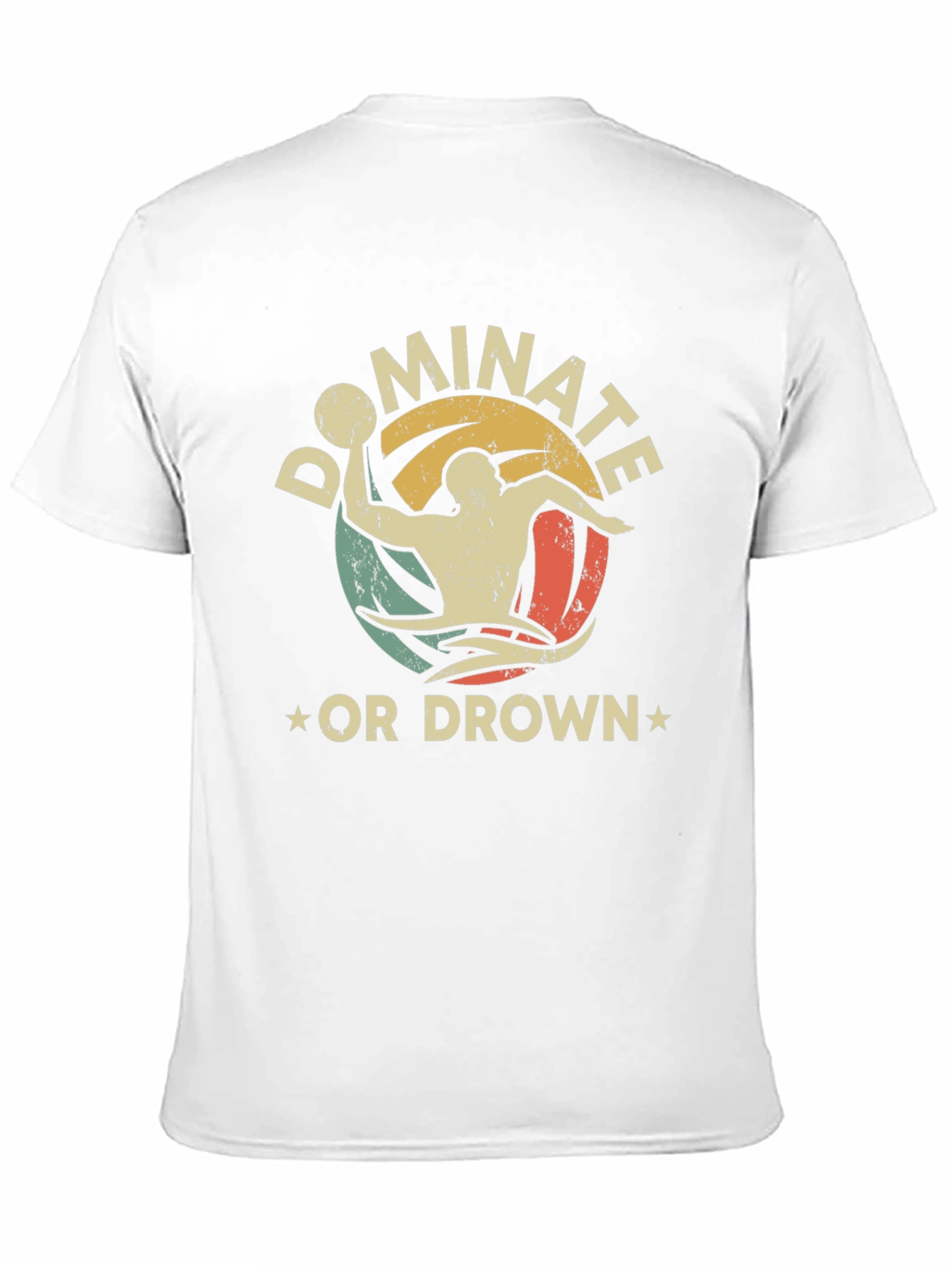 Black Dominate or Drown Graphic Tee view 11