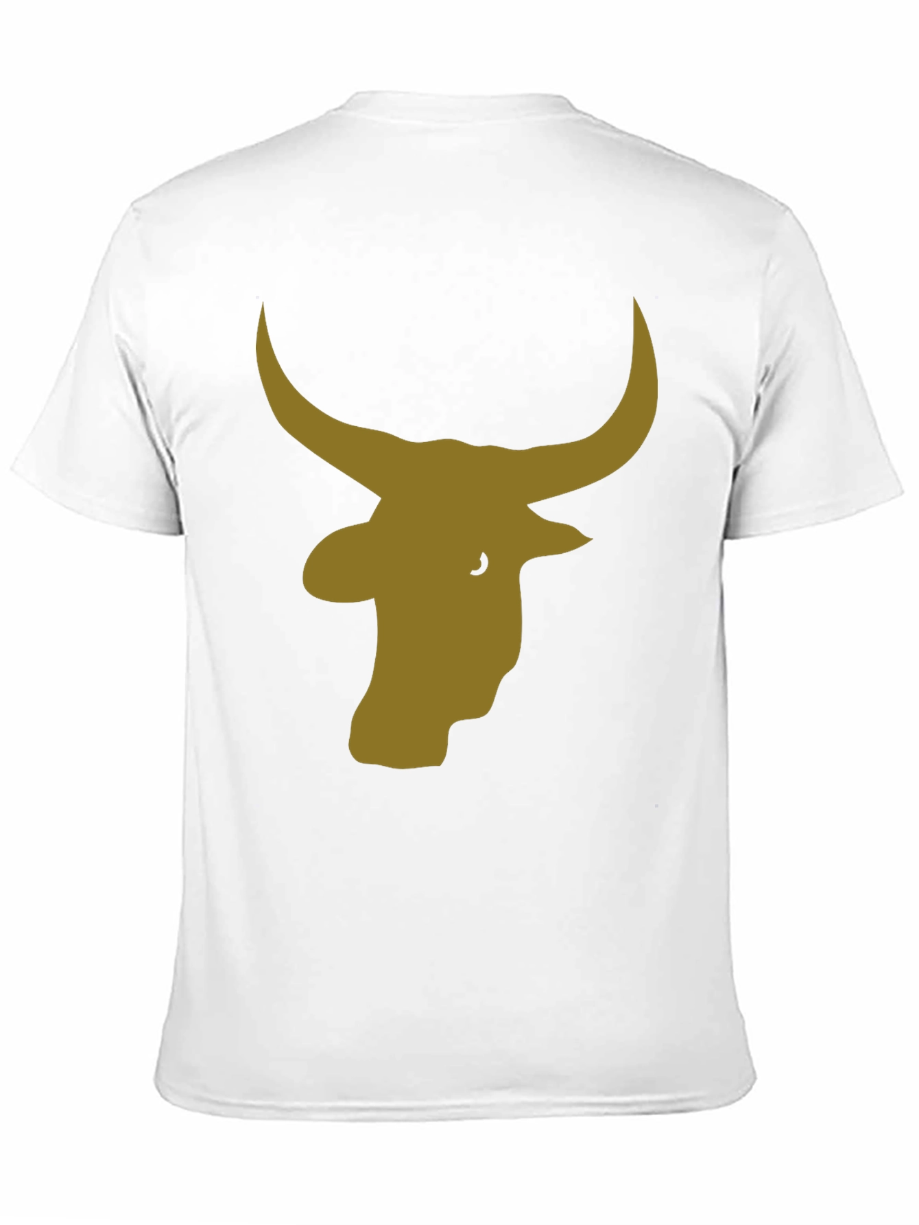 Black Bull Silhouette Black T-Shirt view 11
