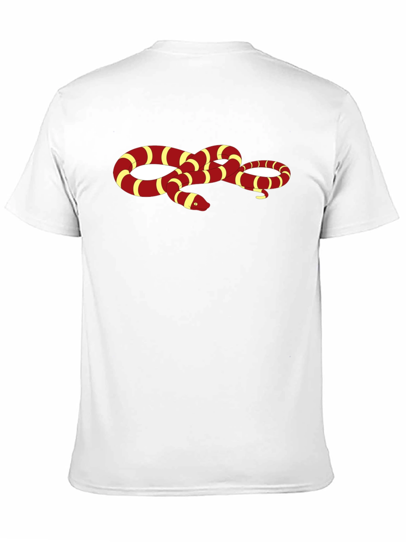 Black Snake Graphic Tee - Black Crew Neck T-Shirt view 11