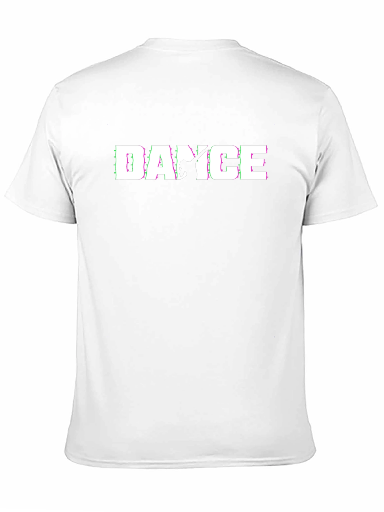 Black Dance Graphic Tee - Black Cotton T-Shirt view 11
