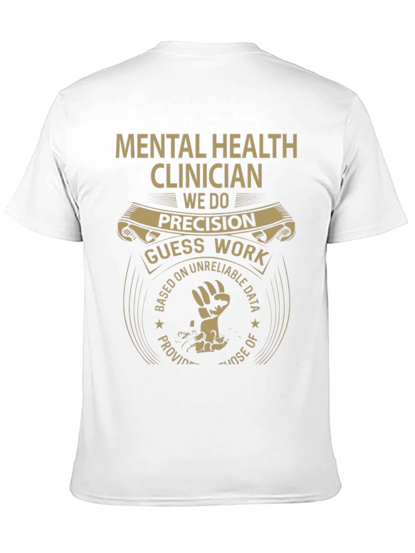 Black Mental Health Clinician T-Shirt view 11