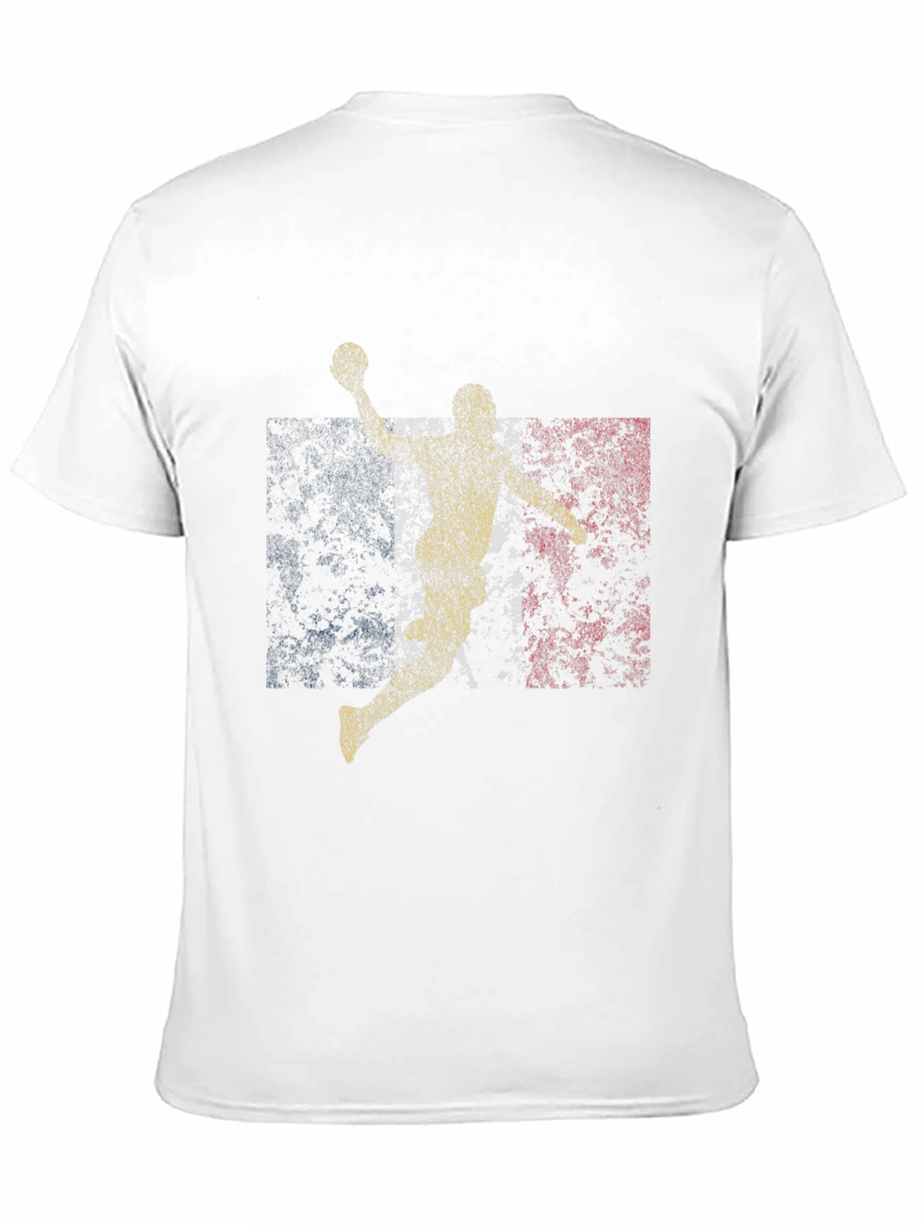 Black Handball Player Graphic Tee - Black view 11