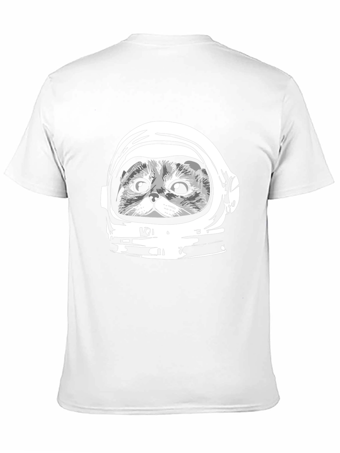 Black Cat Astronaut Graphic Tee - Black view 11