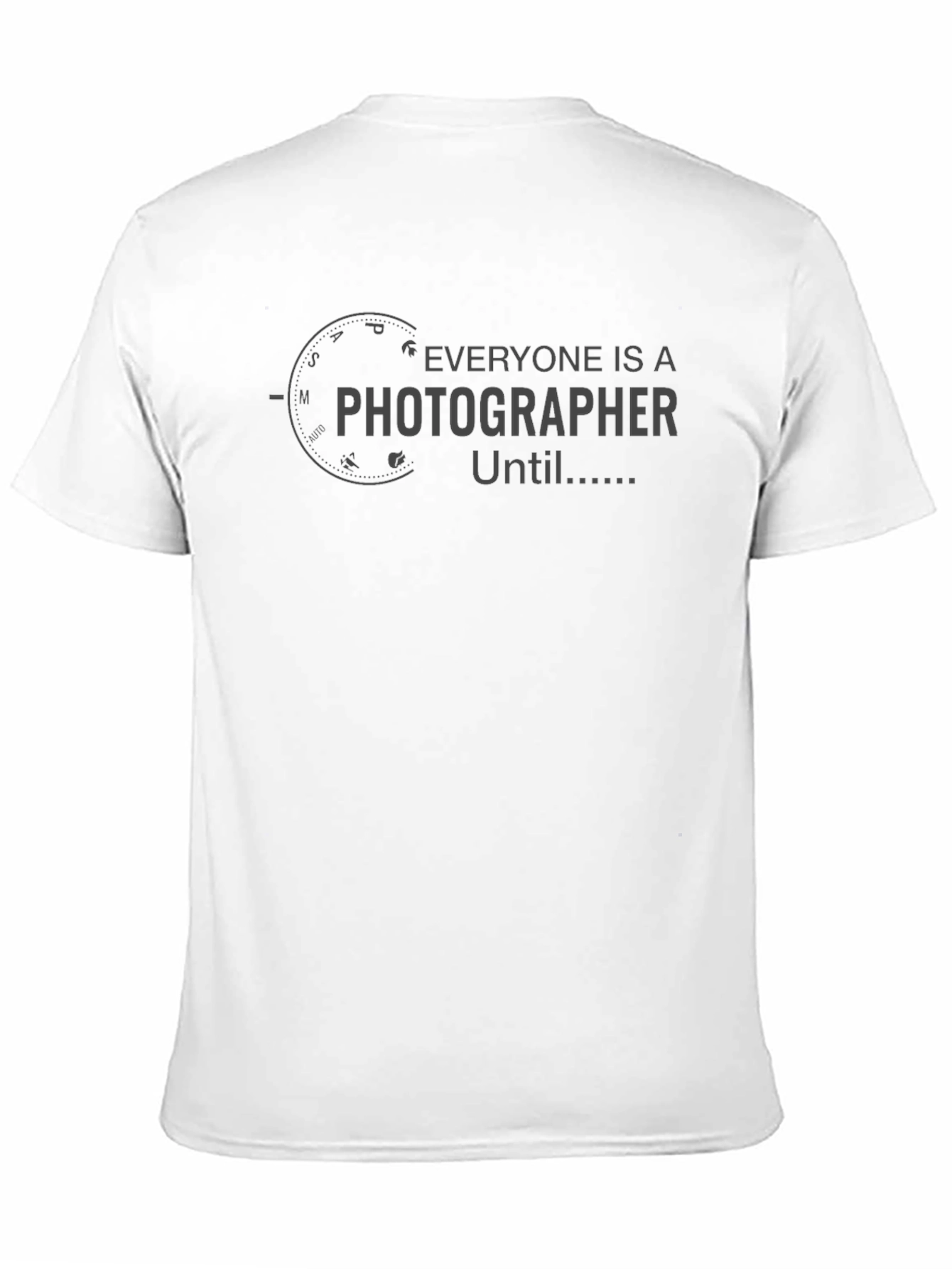Black Photographer Mode Funny Graphic T-Shirt view 11