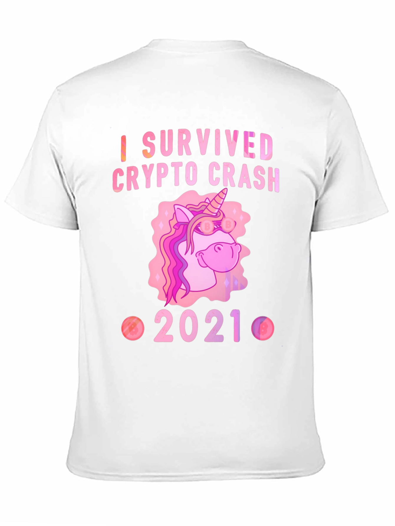 Black Crypto Crash Survivor 2021 Black T-Shirt view 11