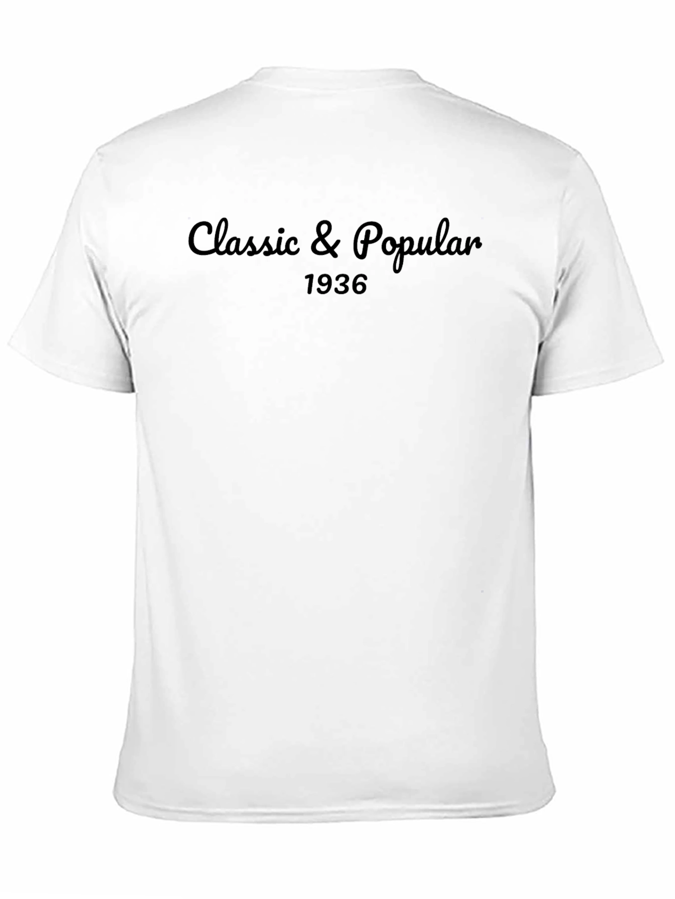 Black Classic & Popular 1936 Graphic Tee view 11