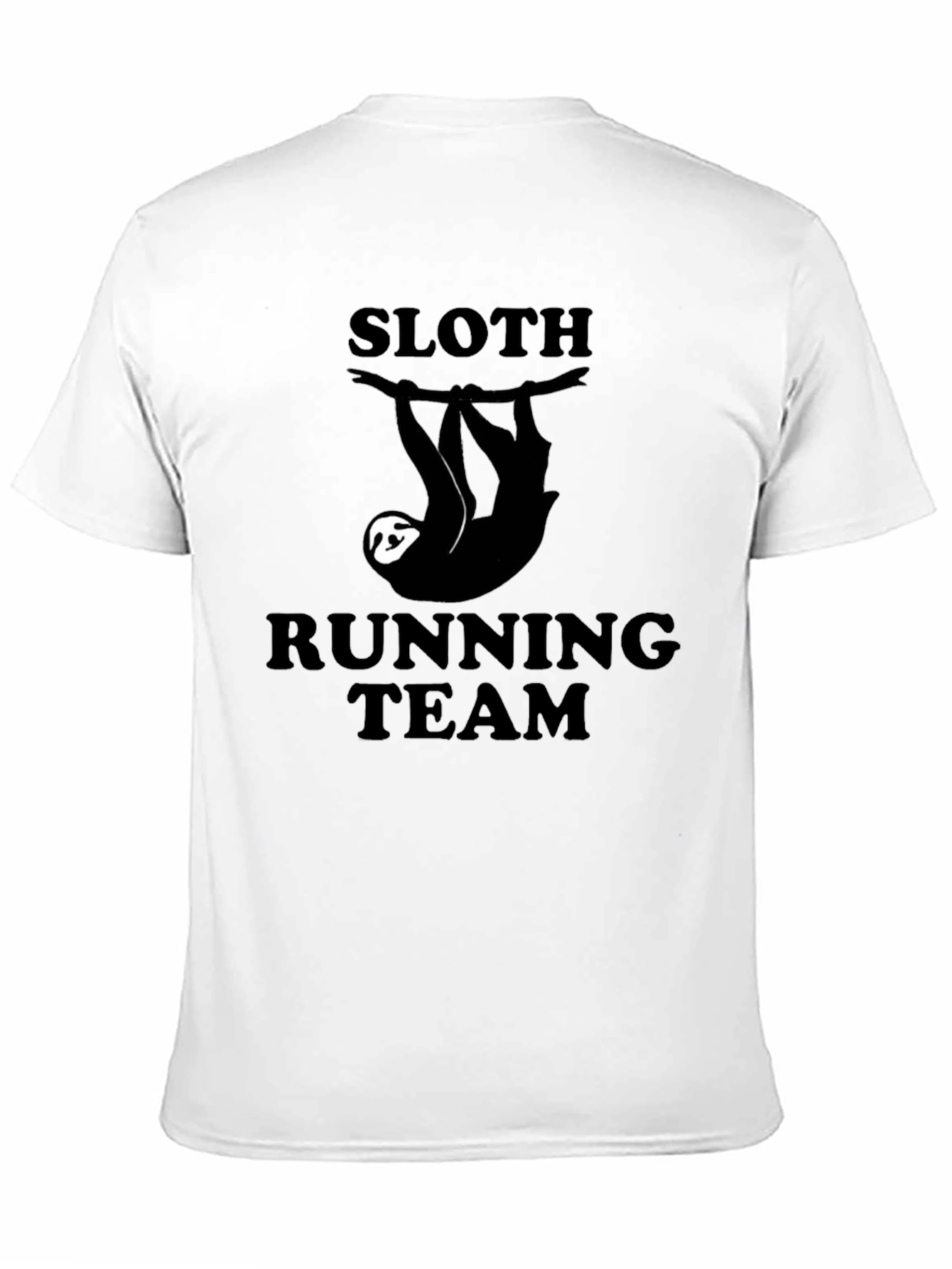 Black Sloth Running Team Graphic Tee view 11