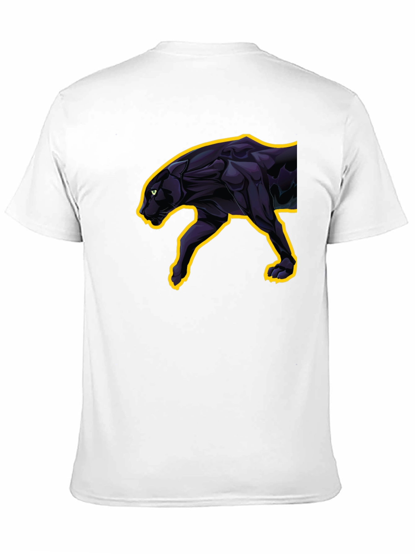 Black Black Panther Graphic Tee - Sleek & Stylish view 11