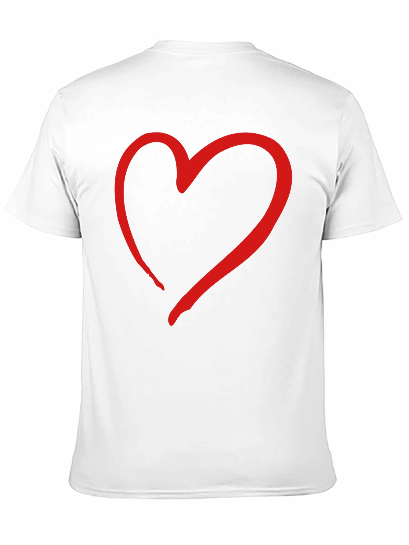 Black Heart Graphic Black T-Shirt | Stylish Casual Tee view 11