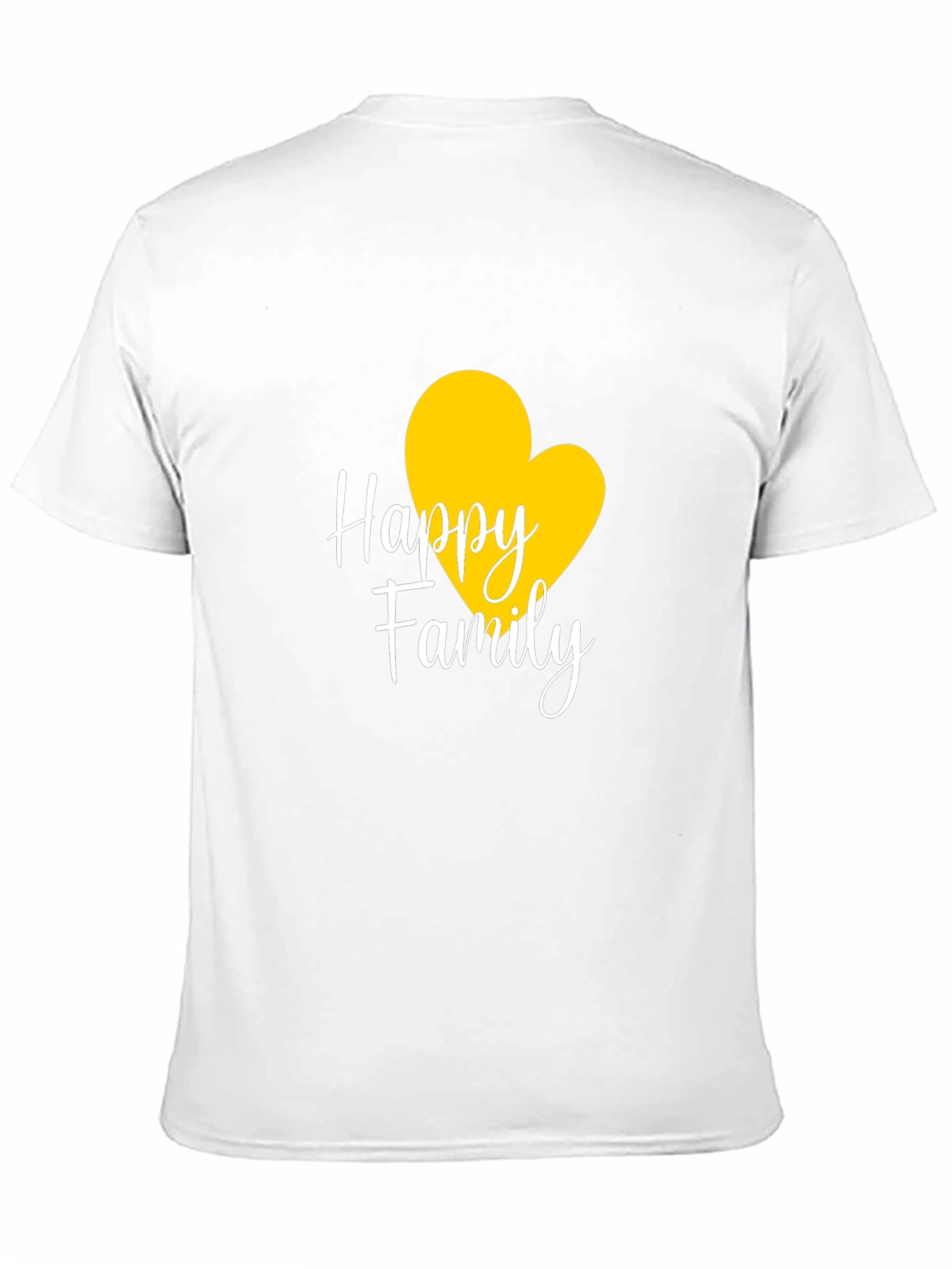 Black Happy Family Heart Graphic Tee view 11