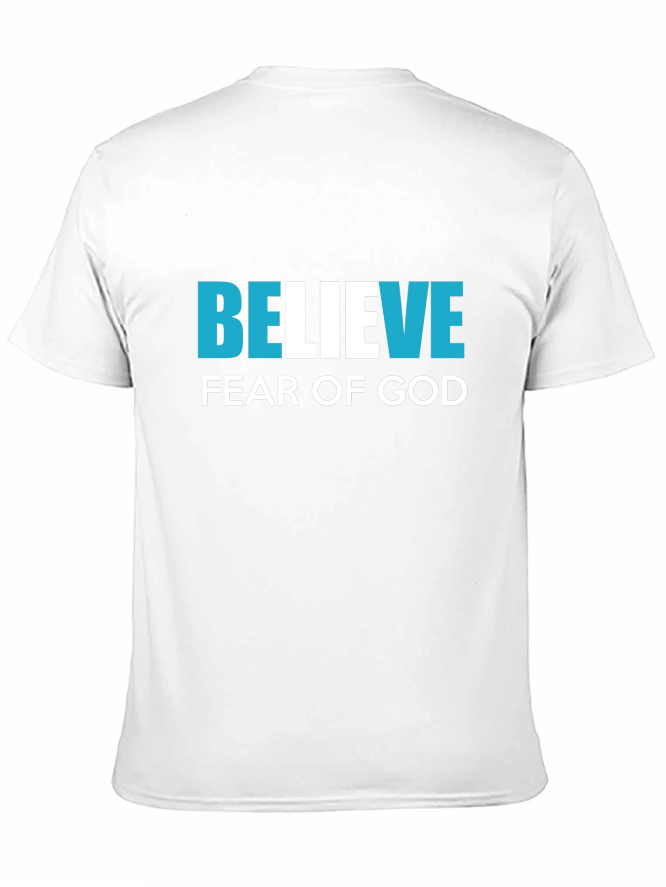 Black Believe Fear of God Graphic Tee view 11