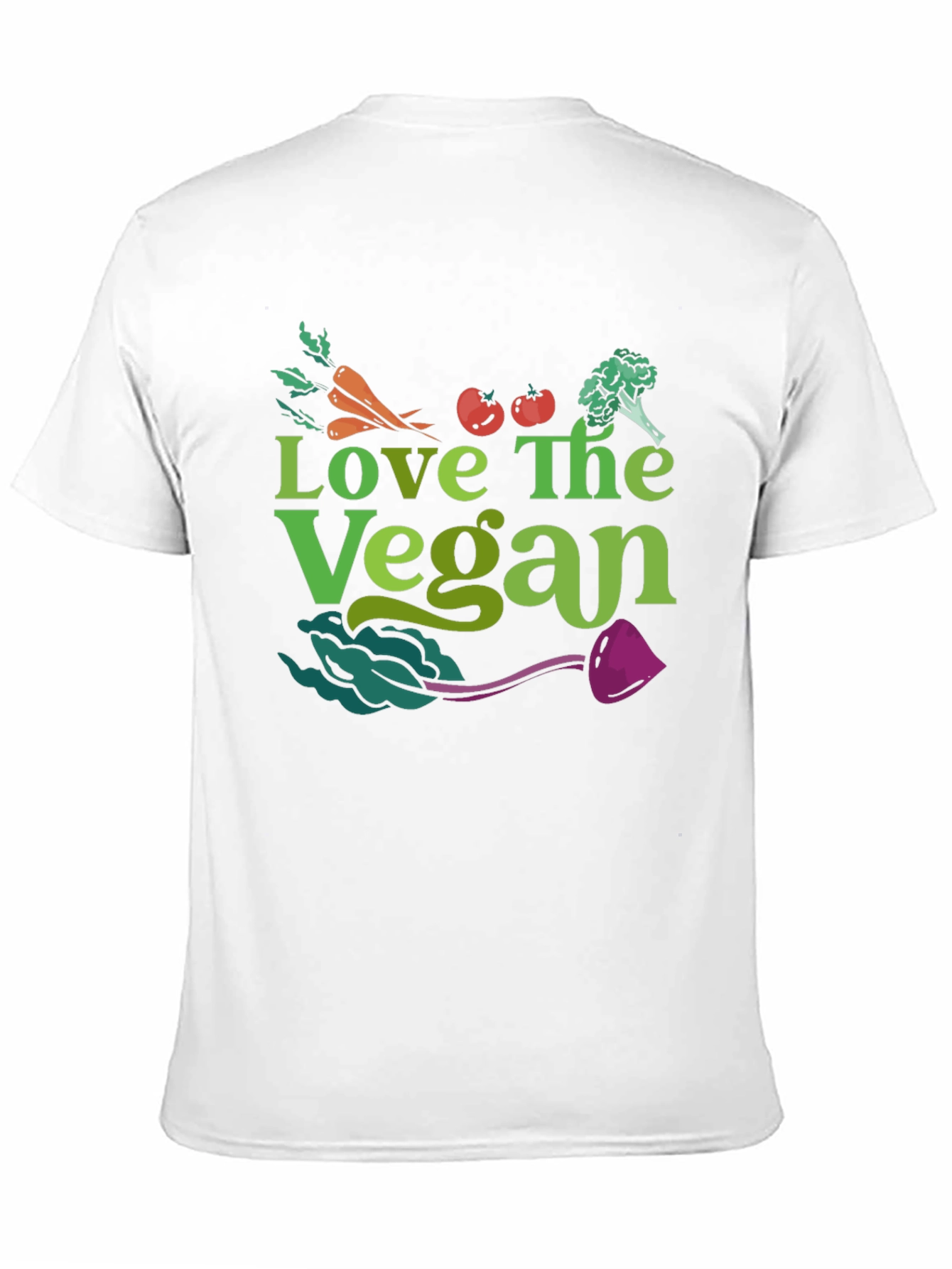 Love The Vegan Graphic T-Shirt - 11