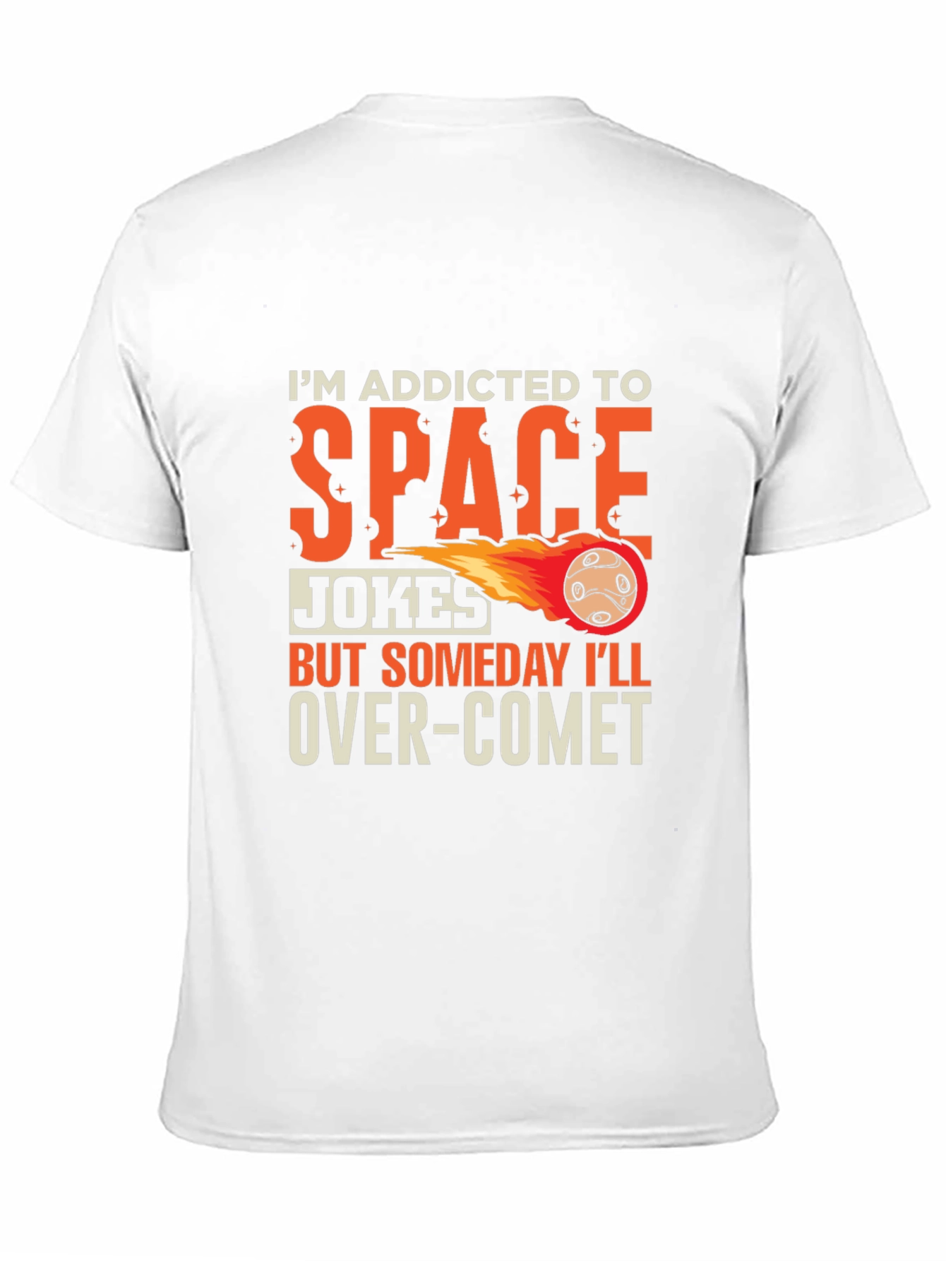 Black Addicted To Space Jokes T-Shirt view 11