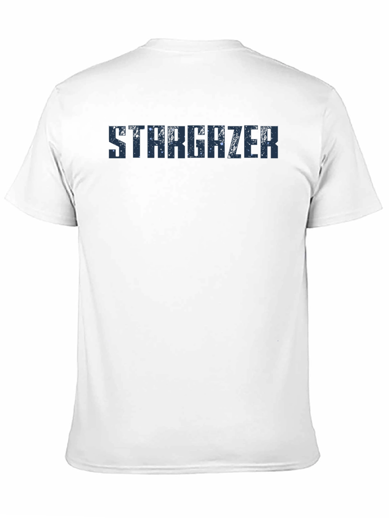 Black Stargazer Graphic Tee - Black Cotton Blend view 11