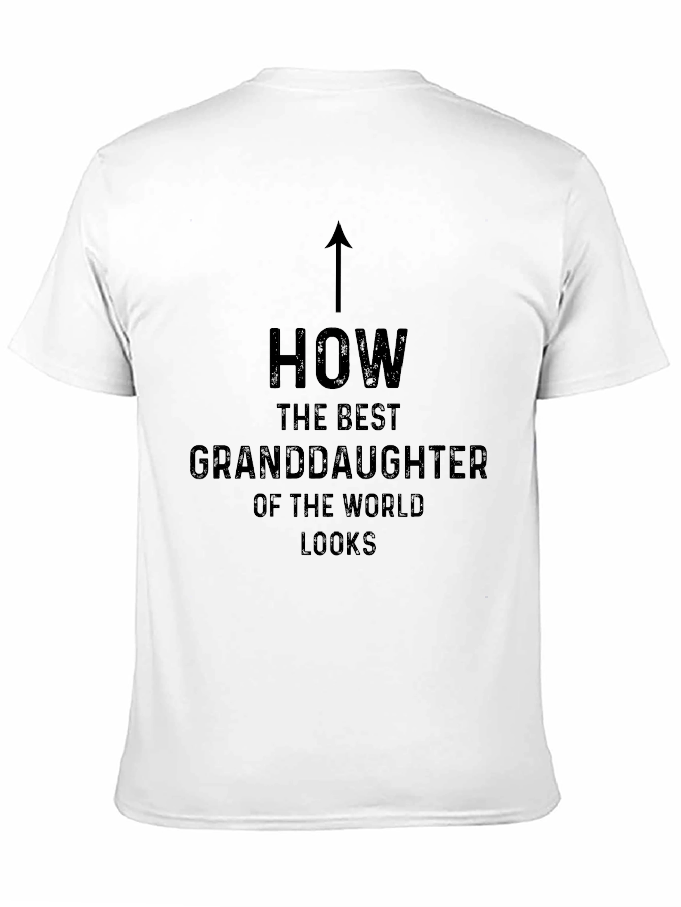 Black Best Granddaughter T-Shirt - Novelty Graphic Tee view 11