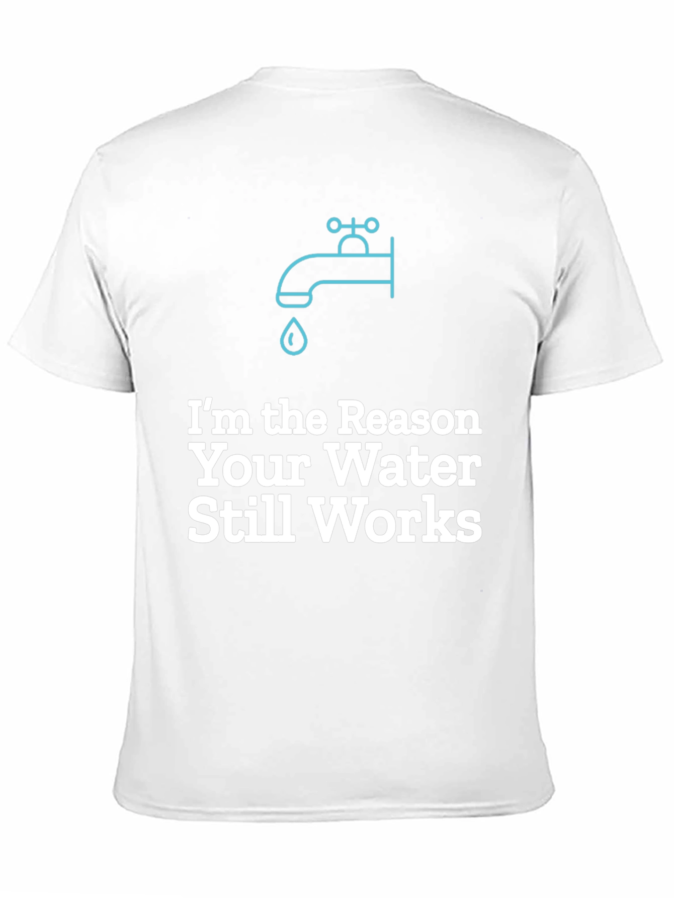 Black Reason Your Water Still Works Graphic Tee - Black view 11