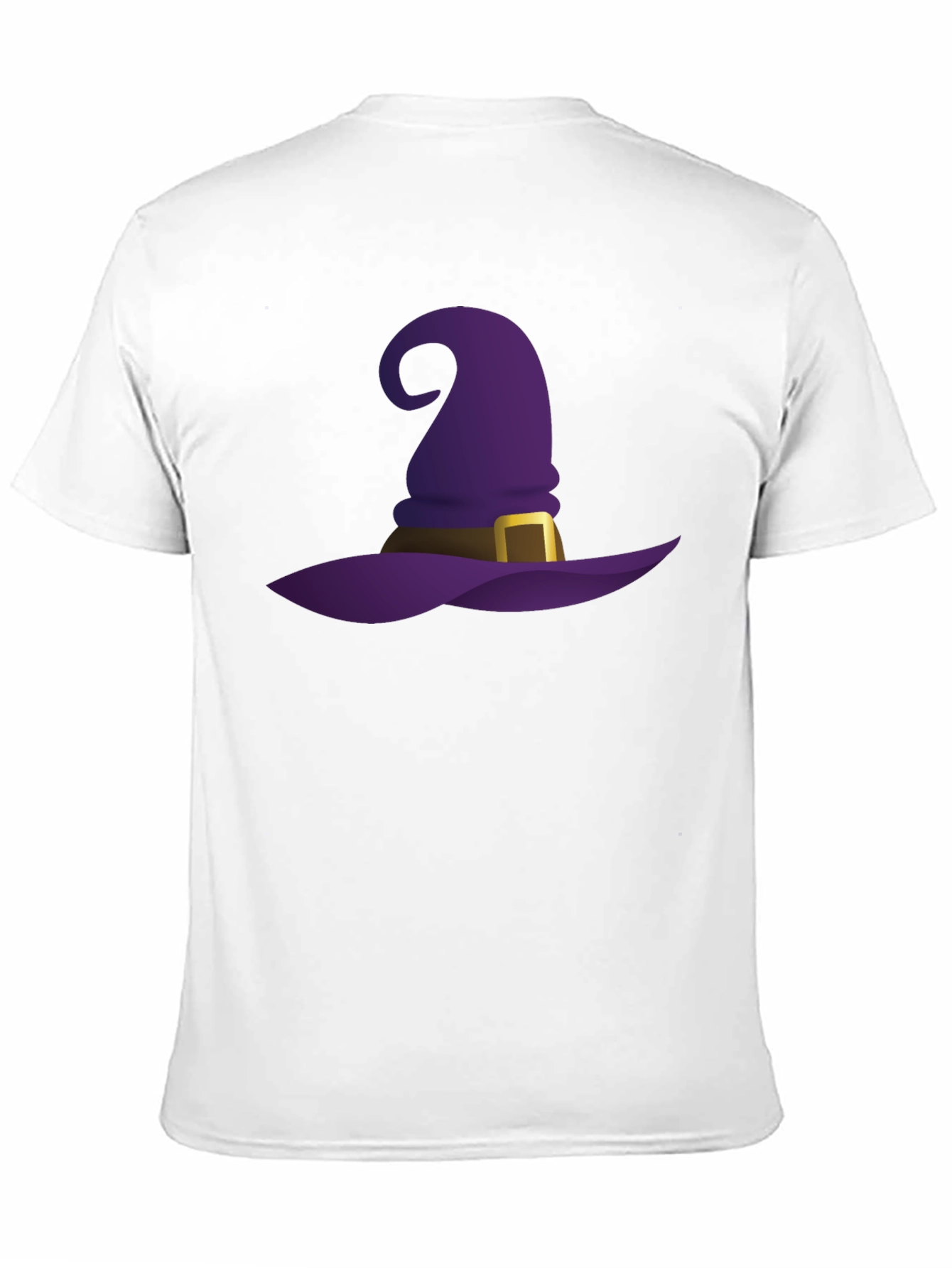 Black Halloween Witch Hat Graphic Tee - Spooky Style view 11