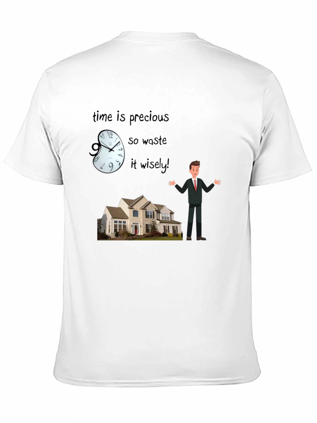 Black Time is Precious T-Shirt view 11