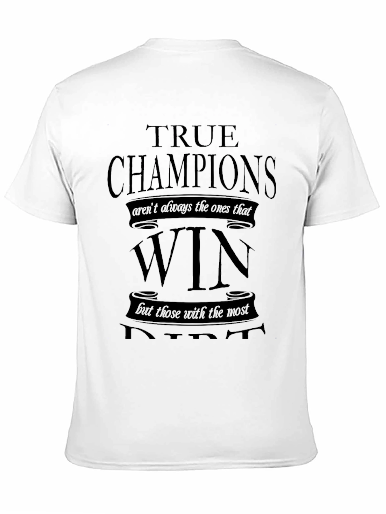 Black True Champions Black Graphic T-Shirt view 11