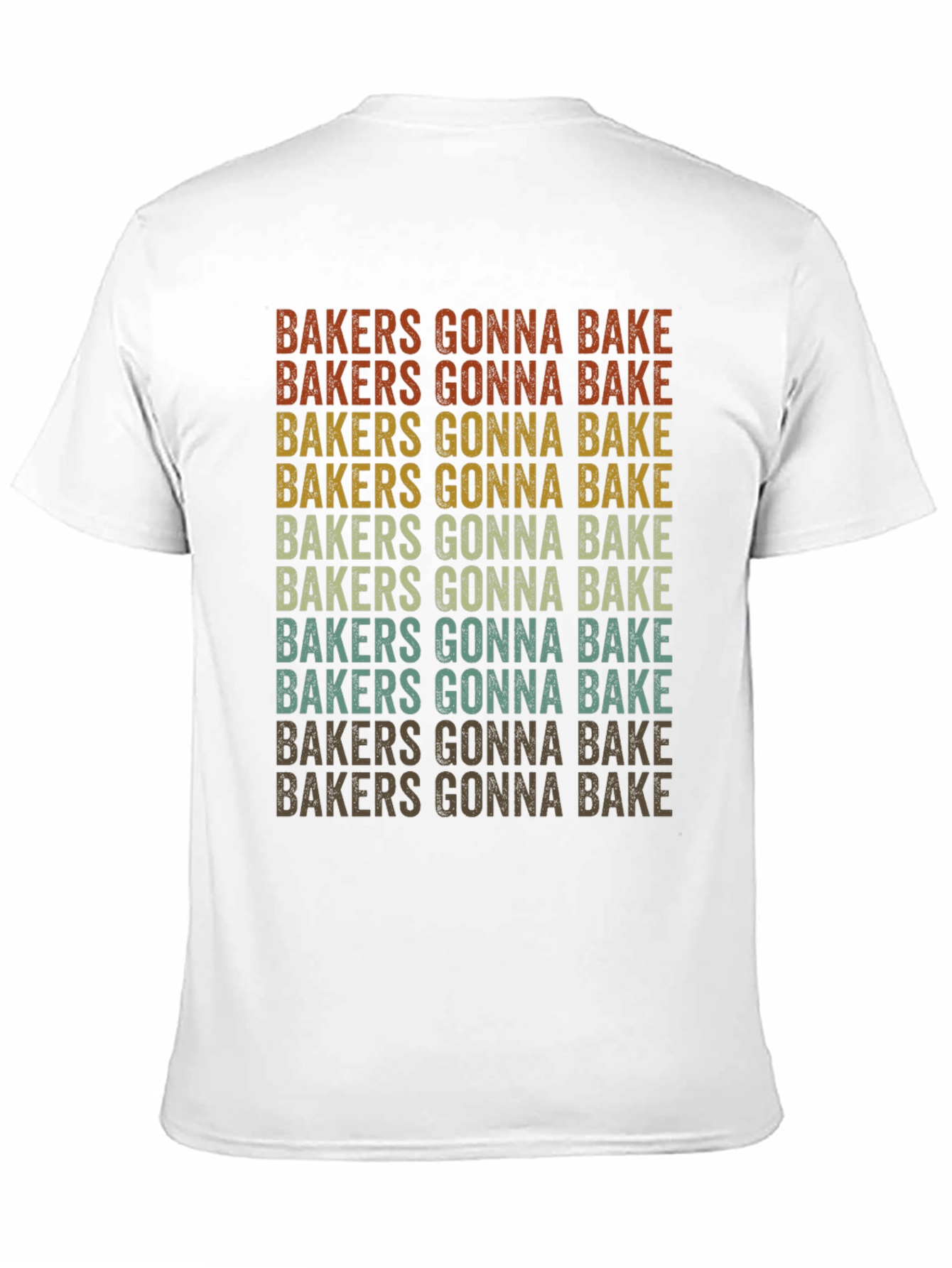 Black Bakers Gonna Bake Retro Graphic Tee view 11