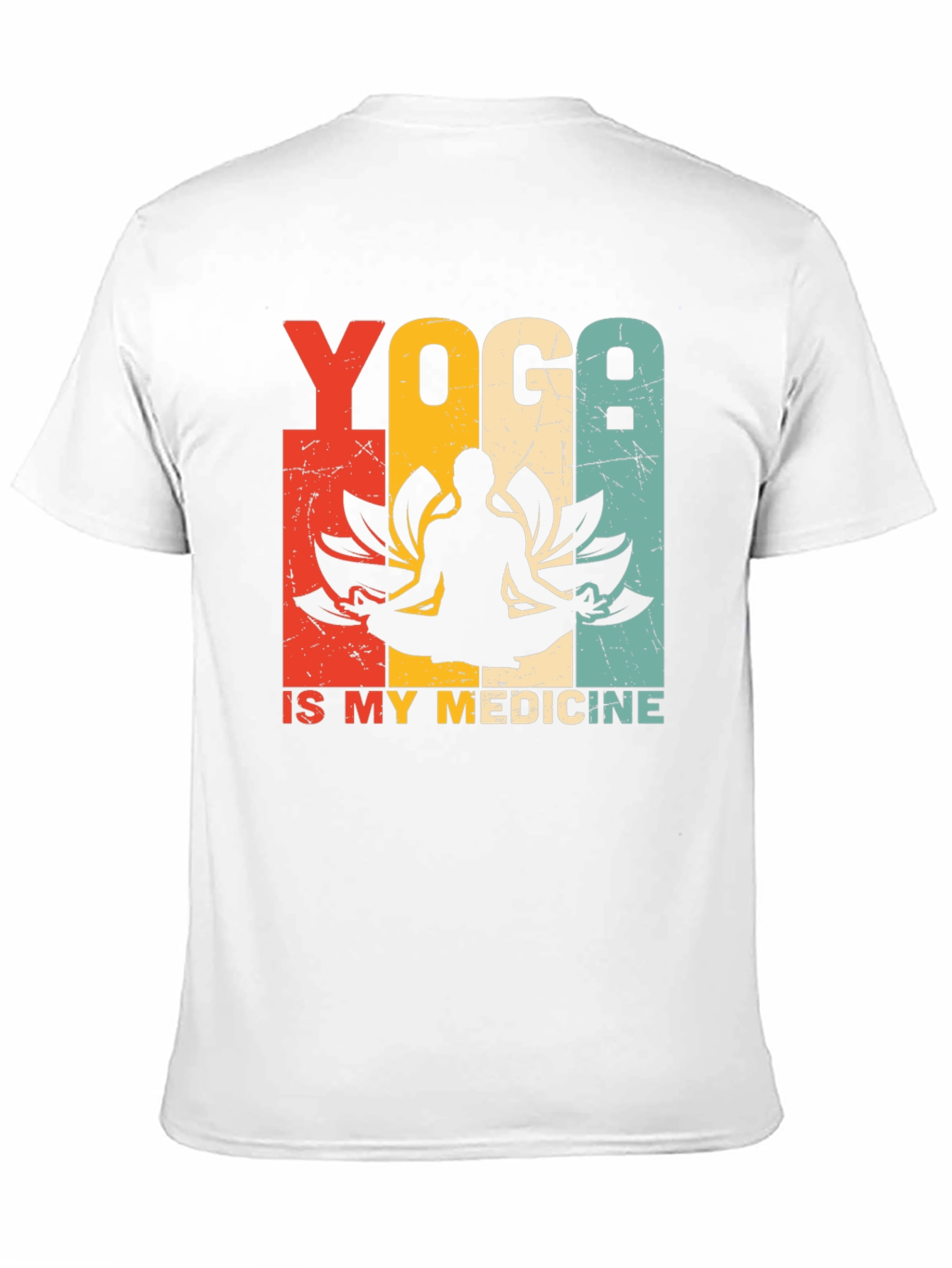 Black Yoga is My Medicine Graphic Tee view 11